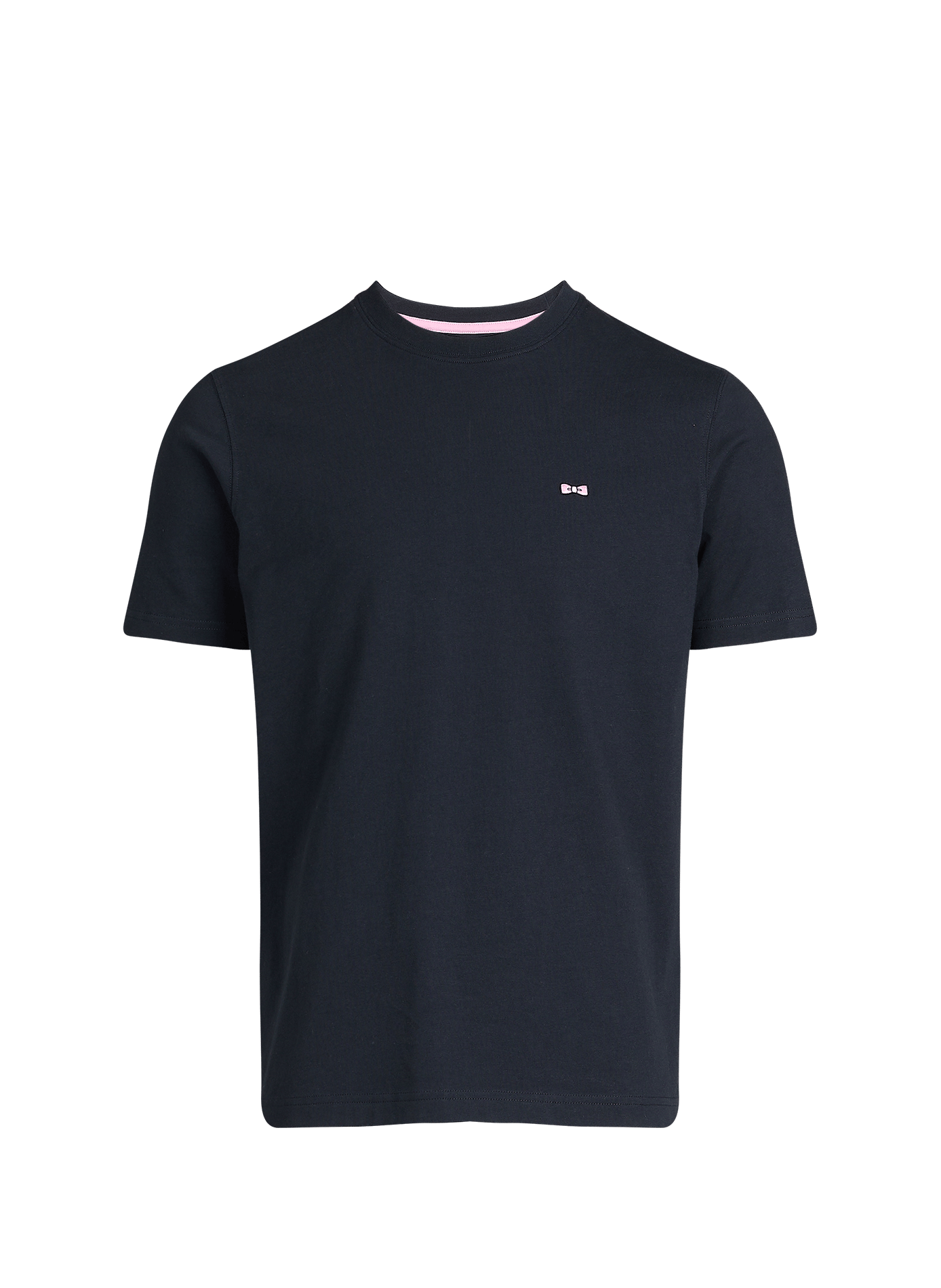 T-shirt broderie logo à col rond EDEN PARK Bleu