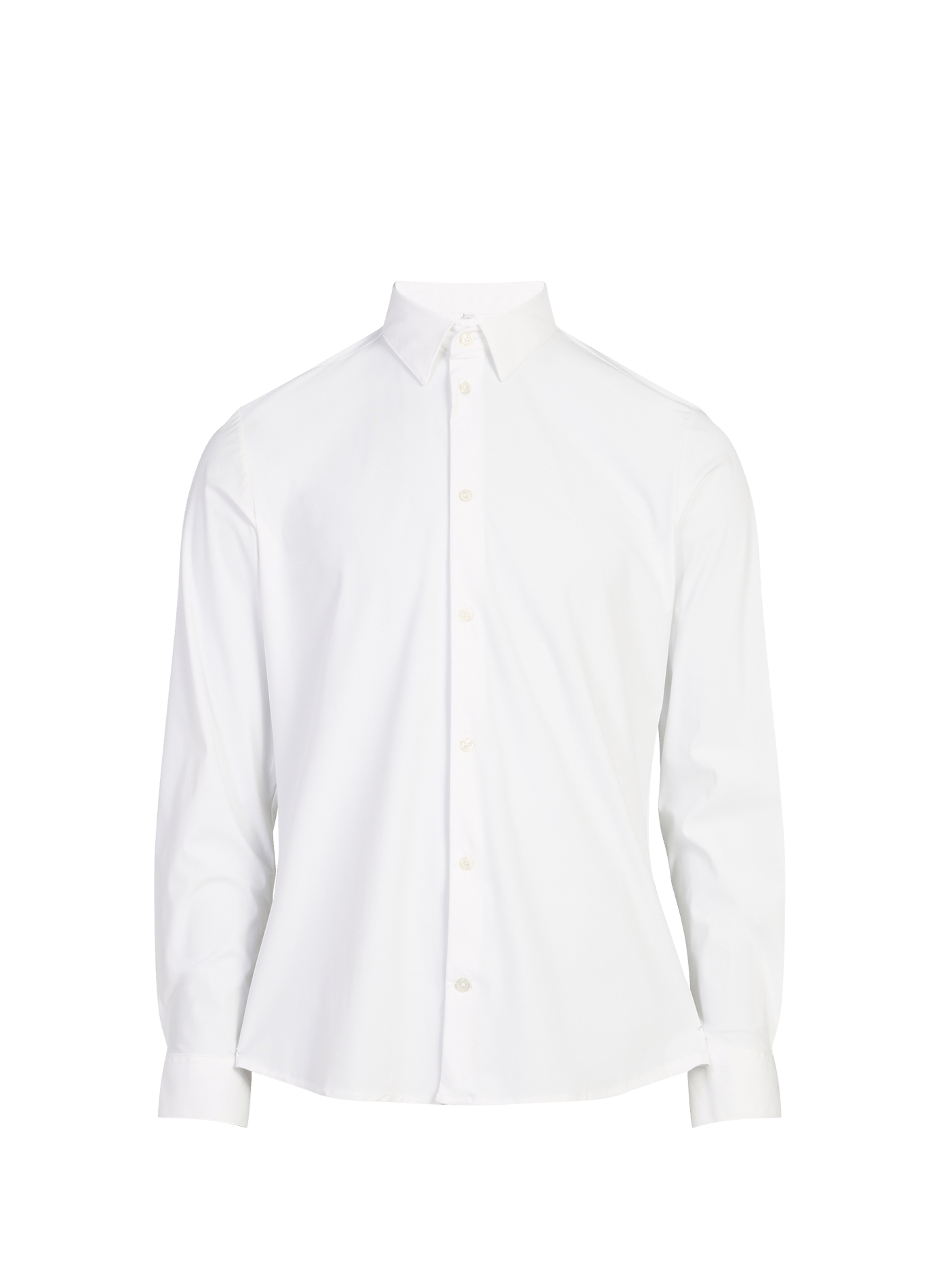 Slim fit cotton Hetch S shirt AU PRINTEMPS PARIS White