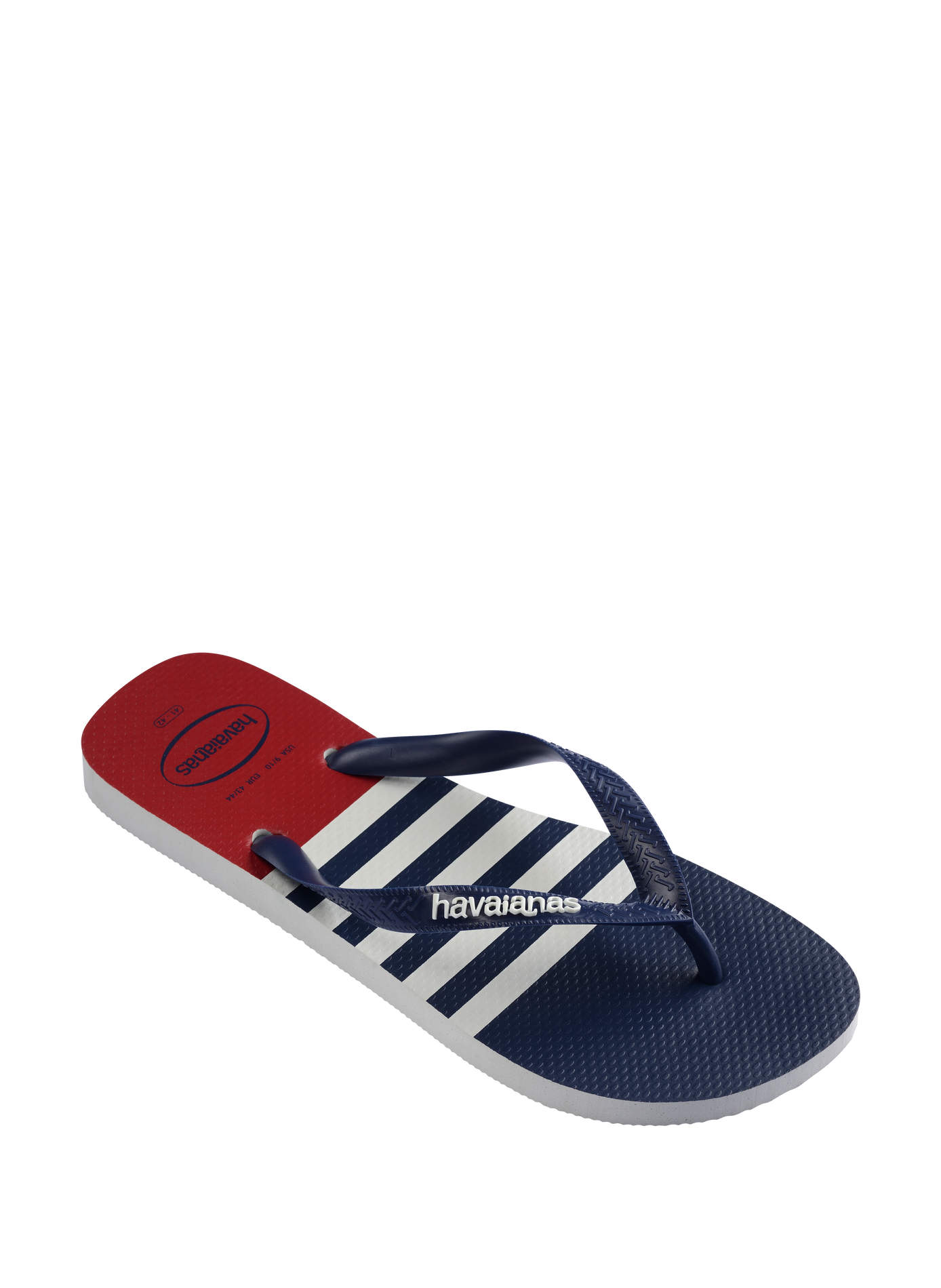 Tongs Top Nautical à rayures HAVAIANAS Bleu