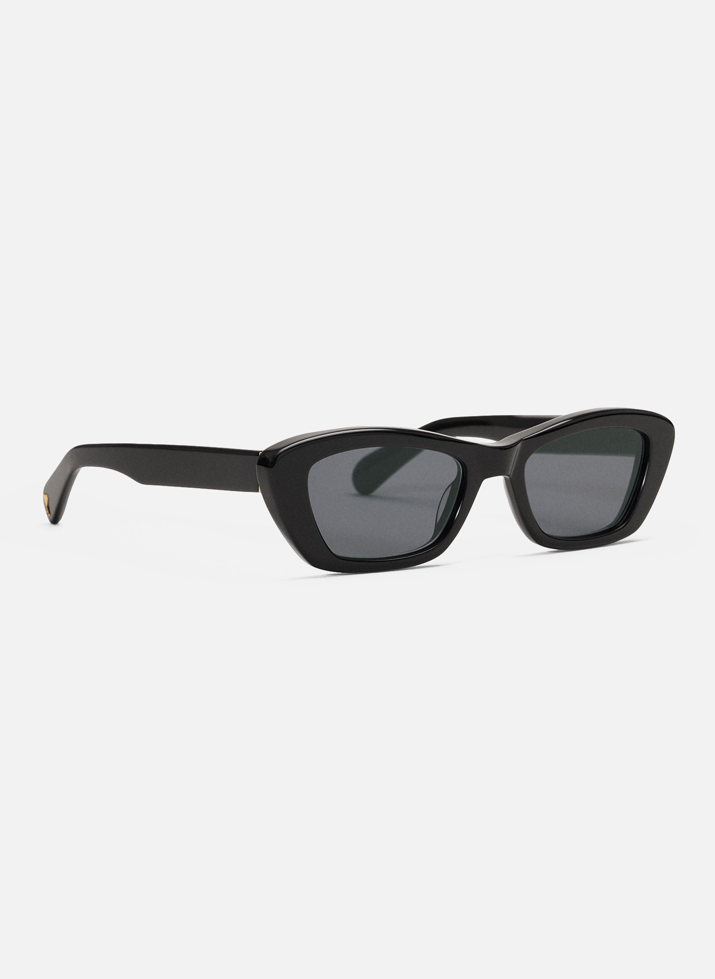 Lunettes de soleil 75020 en acétate unisexes AMI PARIS Noir