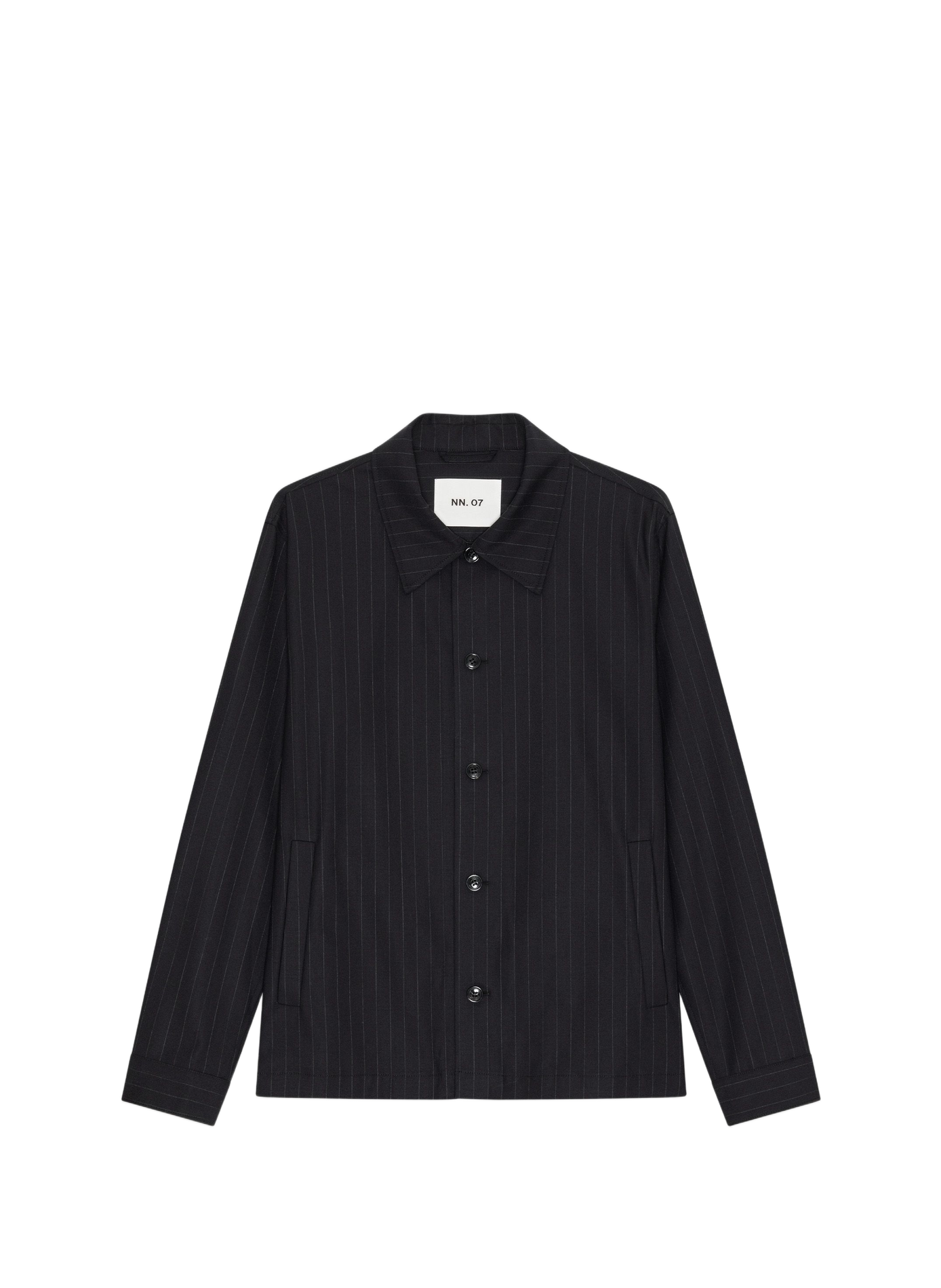 Gestreiftes Hemd Zander NN.07 Blau
