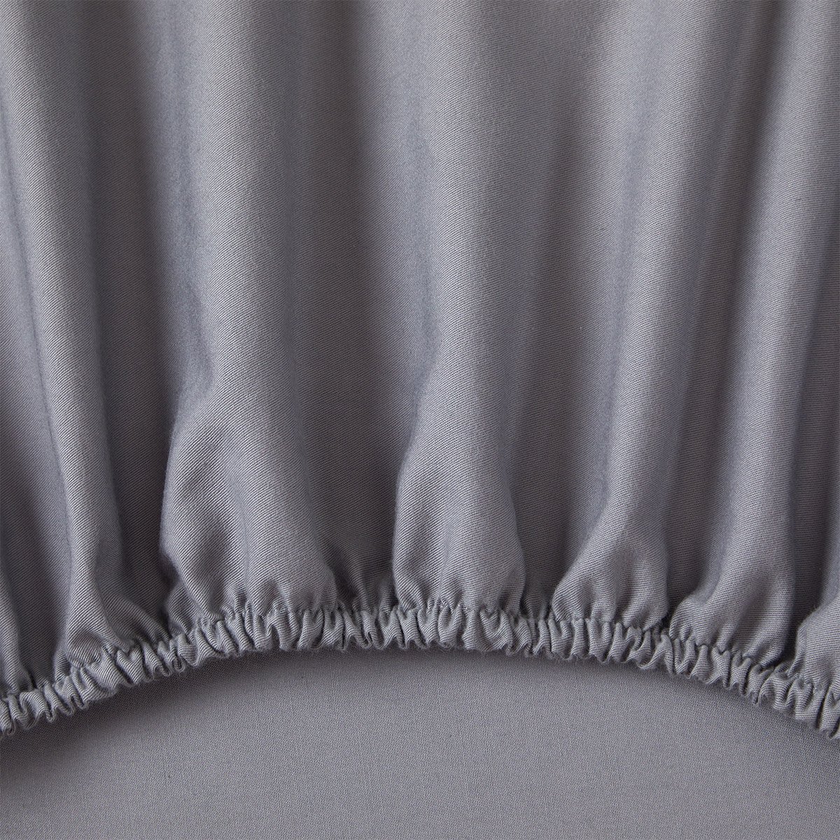 Drap housse en coton, beboss BOSS HOME Gris
