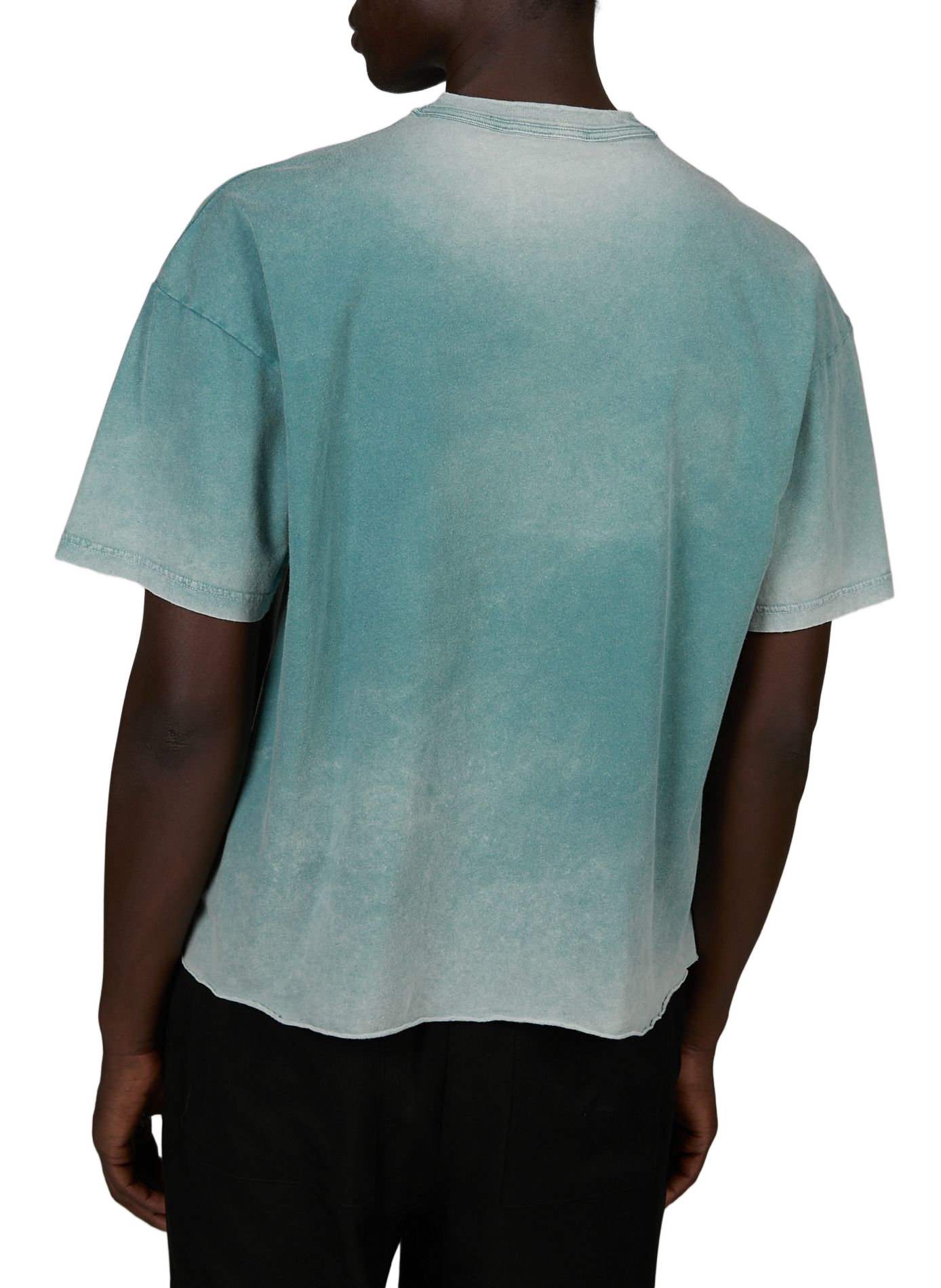 Round neck cotton t-shirt REPRESENT Blue