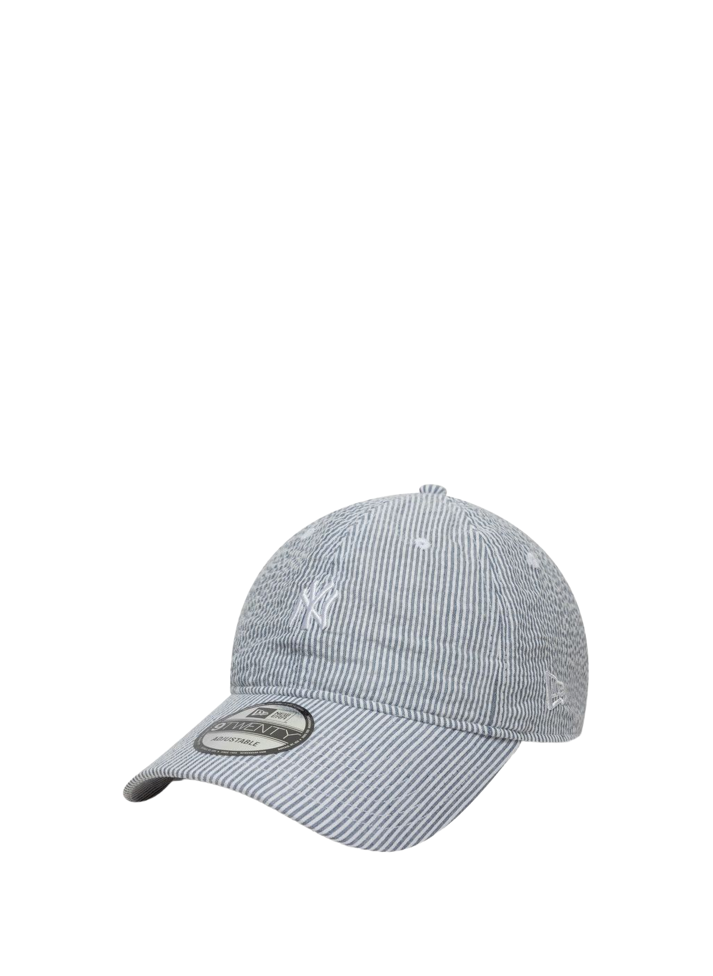 Striped cap with embroidered logo NEW ERA Blue