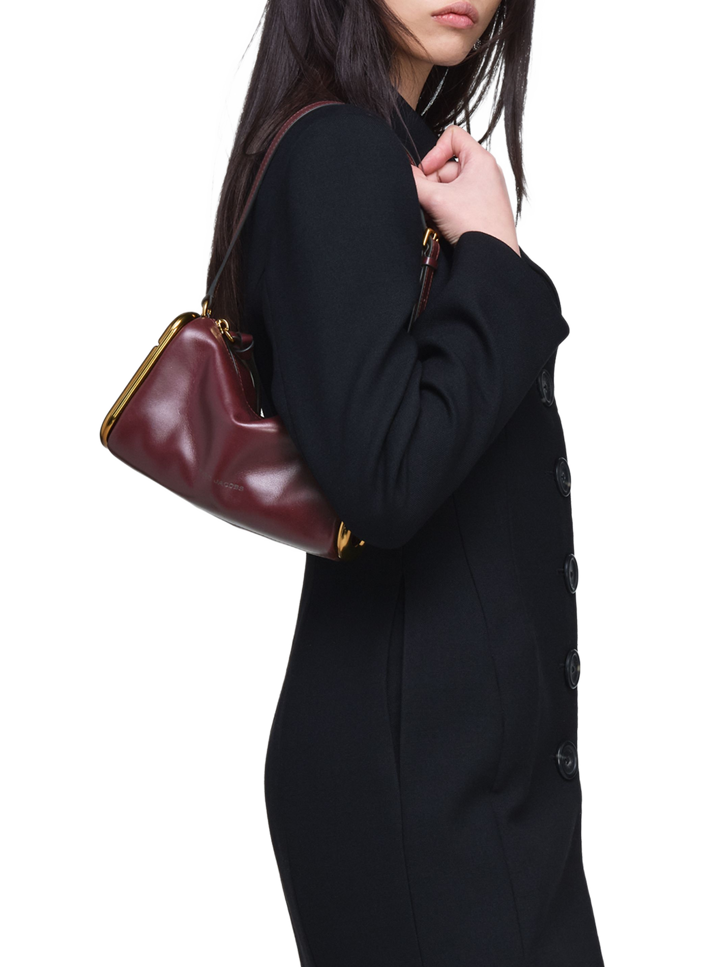 The Scene small leather shoulder bag MARC JACOBS Red