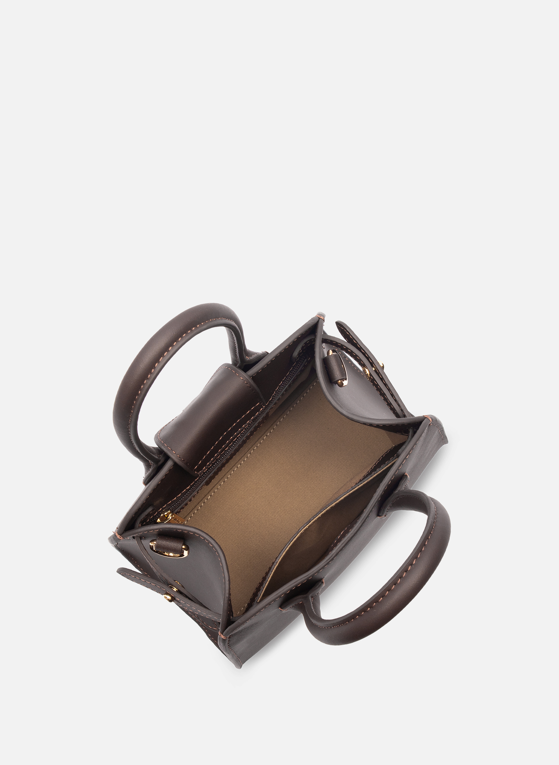 Mini sac à main - donna hopper LANCASTER Marron