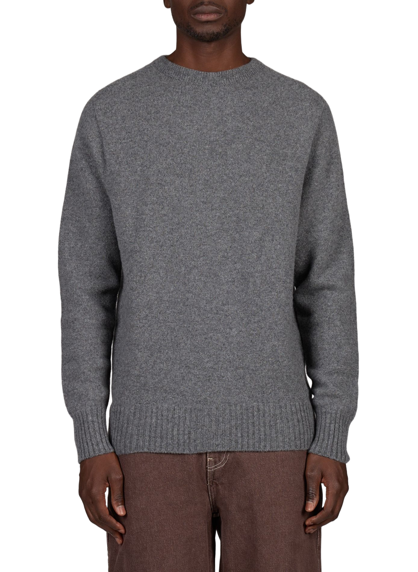 Pullover aus Merino- und Kaschmirwolle CÉZEMBRE Grau