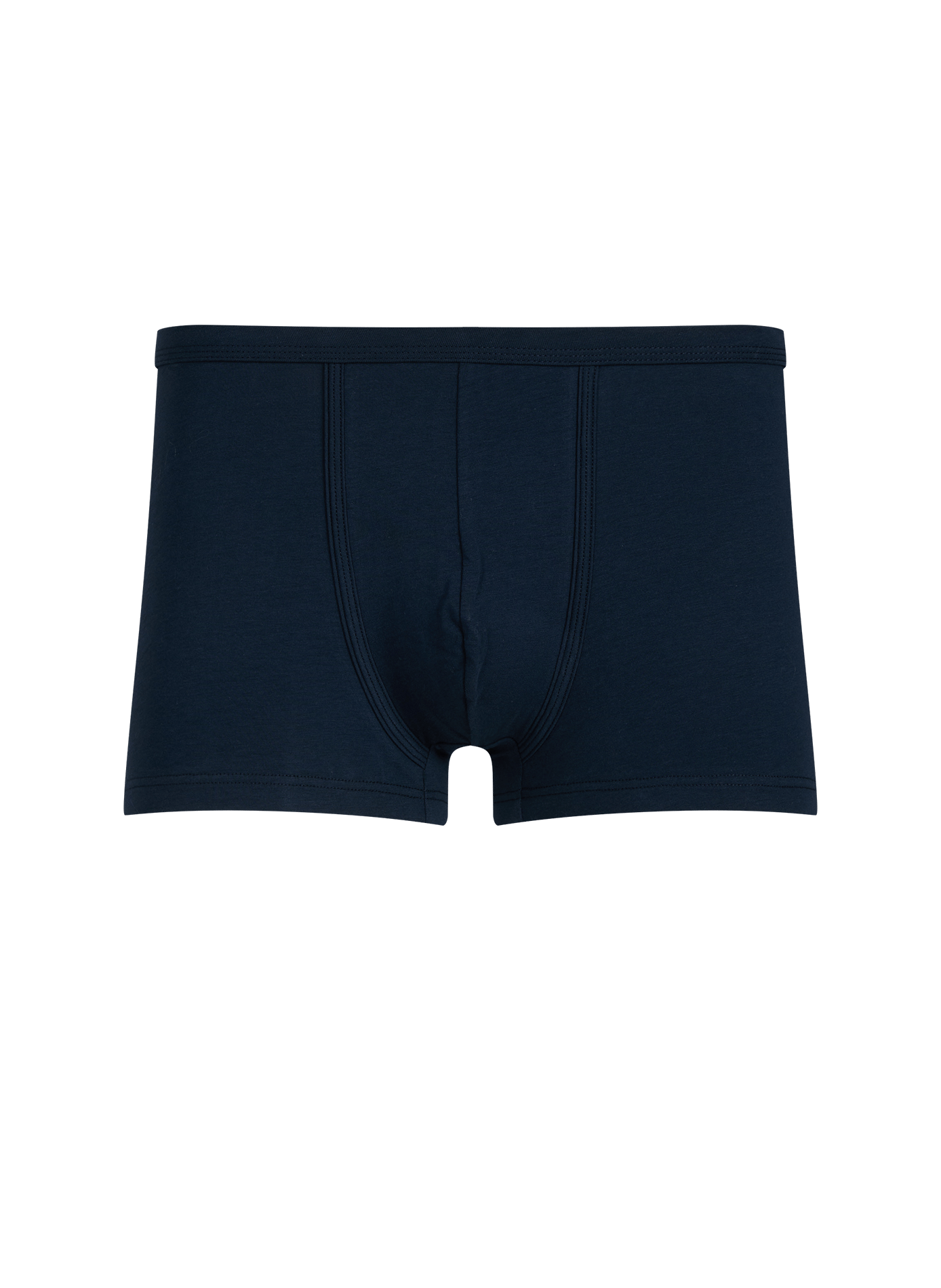 Plain straight-cut boxer shorts AU PRINTEMPS PARIS Blue