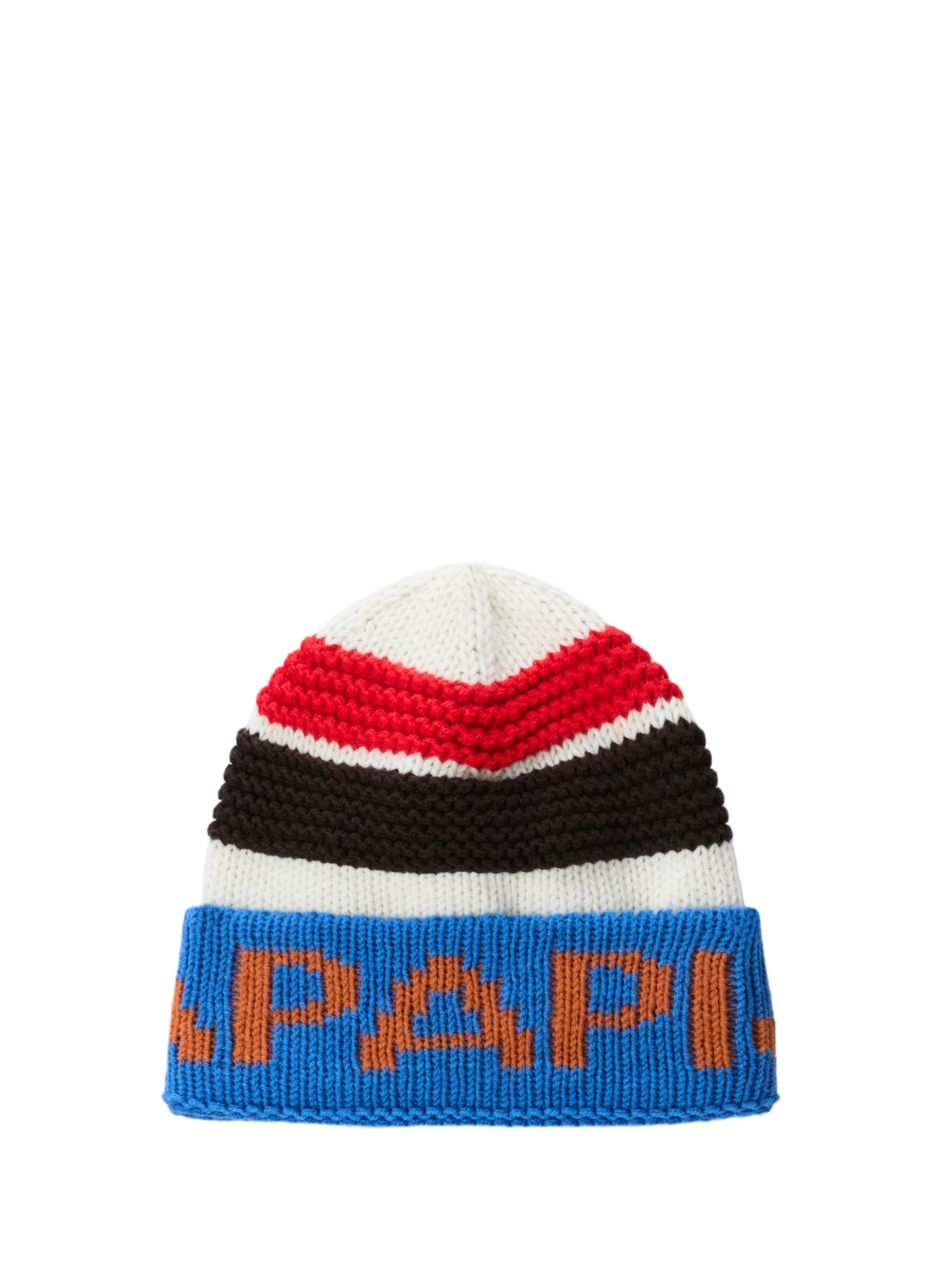 Bonnet imprimé en laine mélangée NAPAPIJRI Beige