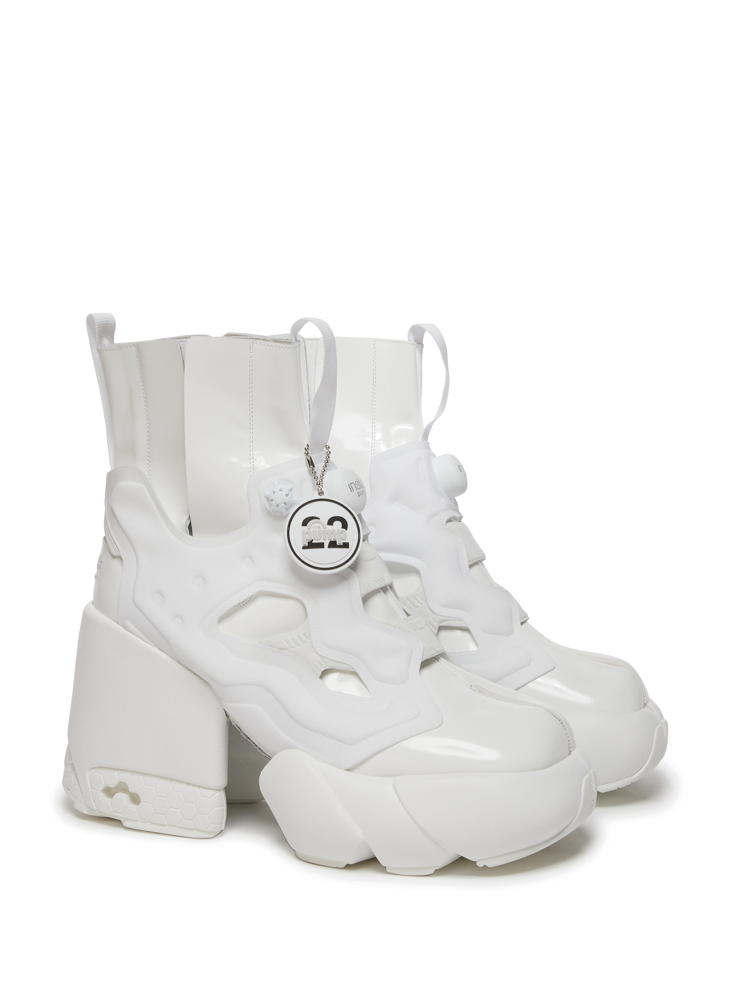 Stivaletto leather boots MAISON MARGIELA White
