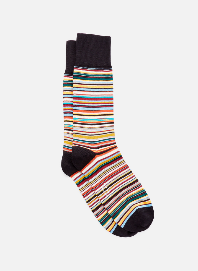 Signature Stripe cotton socks PAUL SMITH