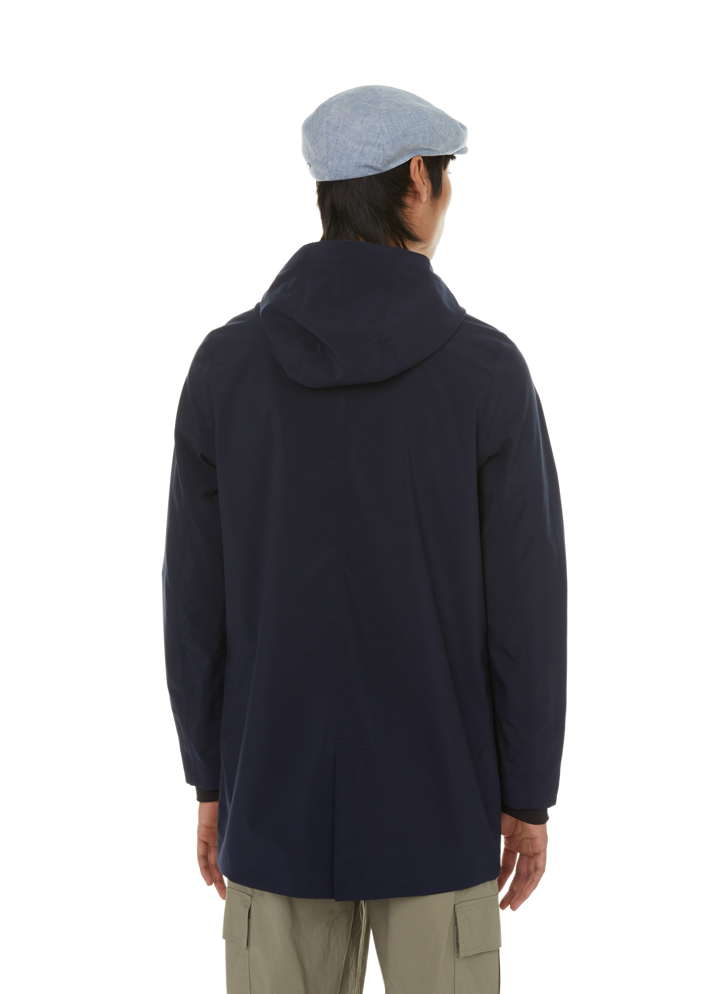 Veste droite à capuche  K-WAY Bleu