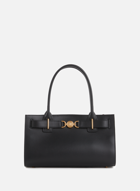 VERSACE Leather handbag Black