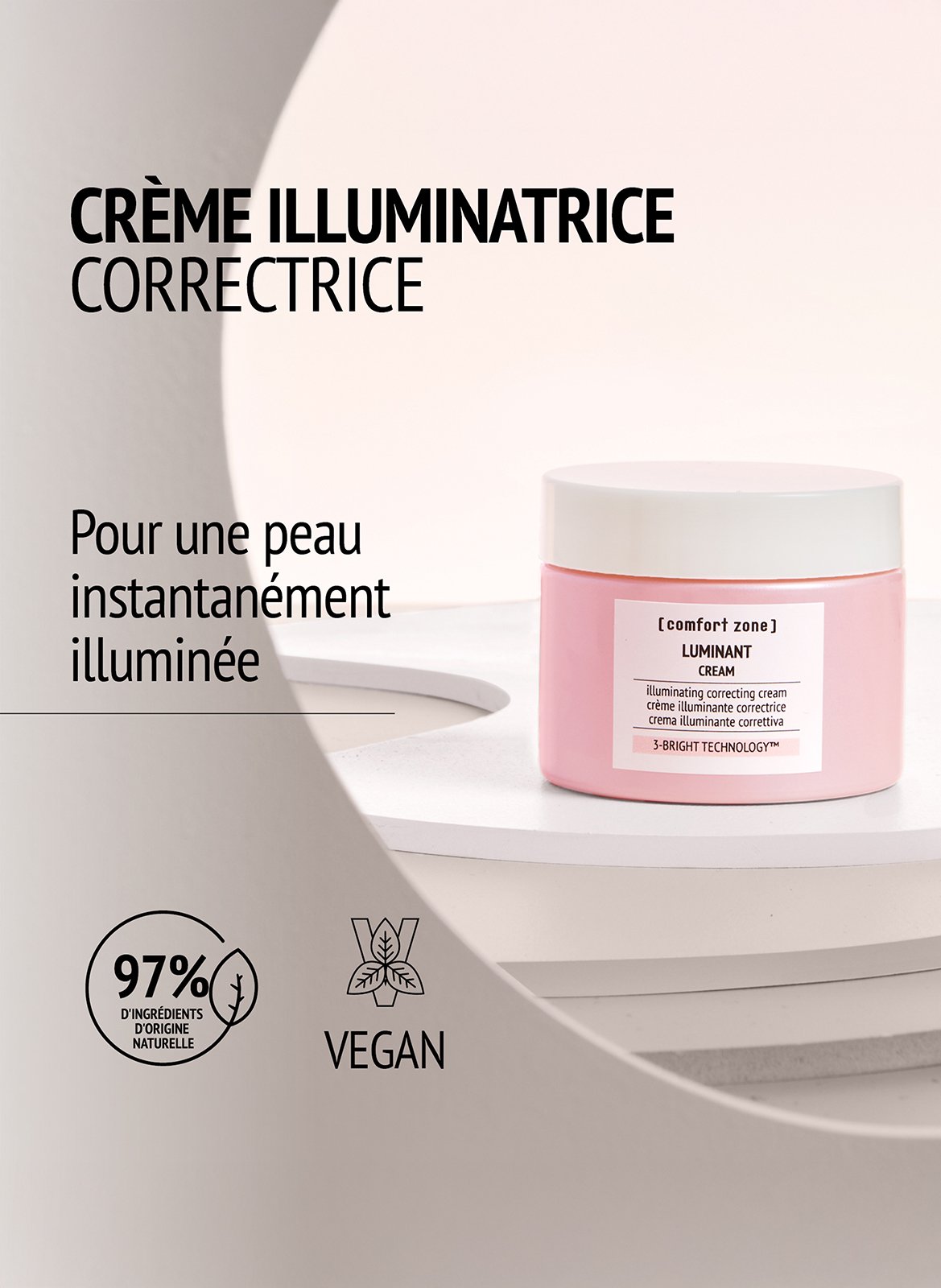 Radiant cream COMFORT ZONE No color