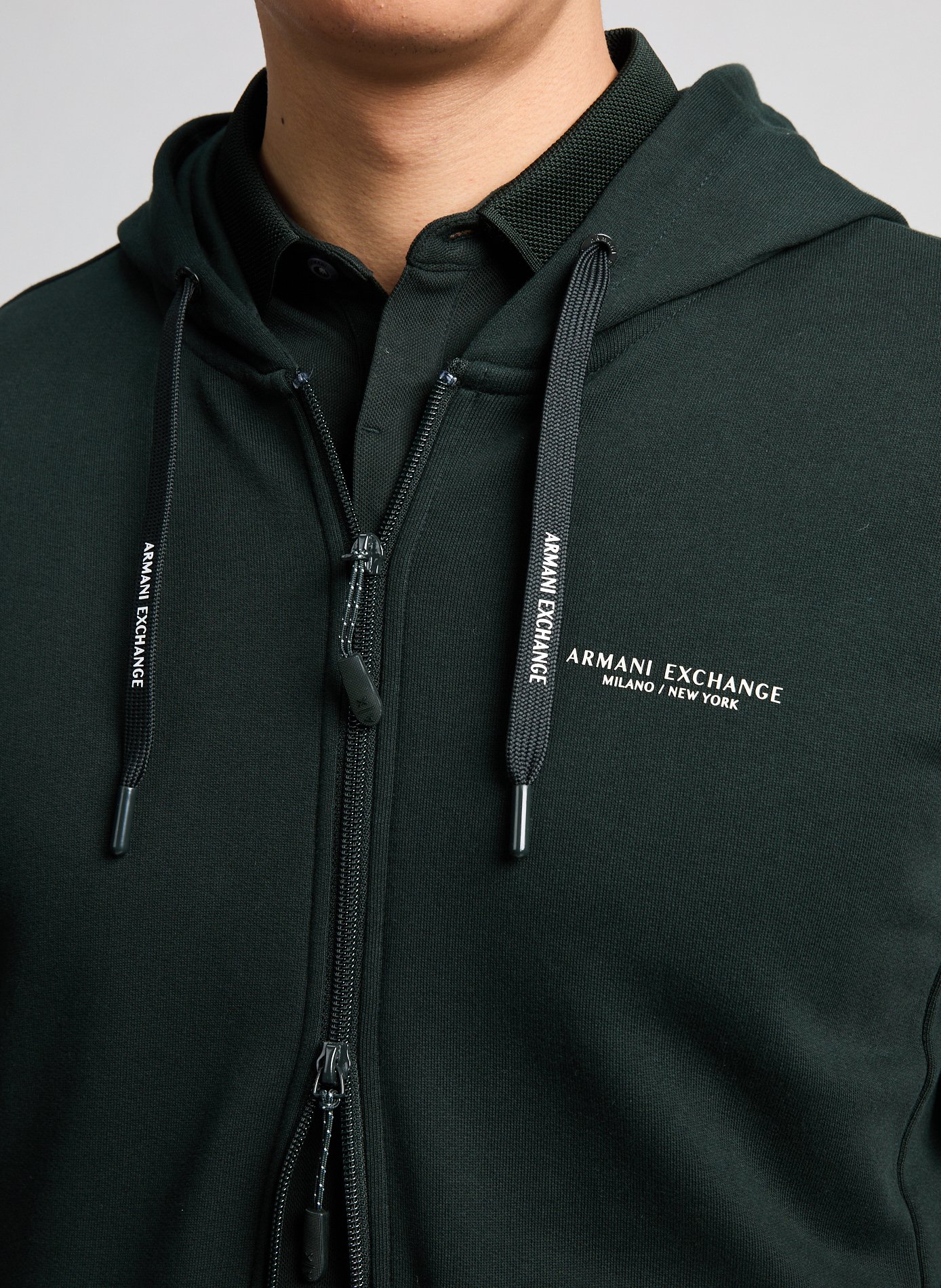 Sweatshirt en coton  ARMANI EXCHANGE Vert