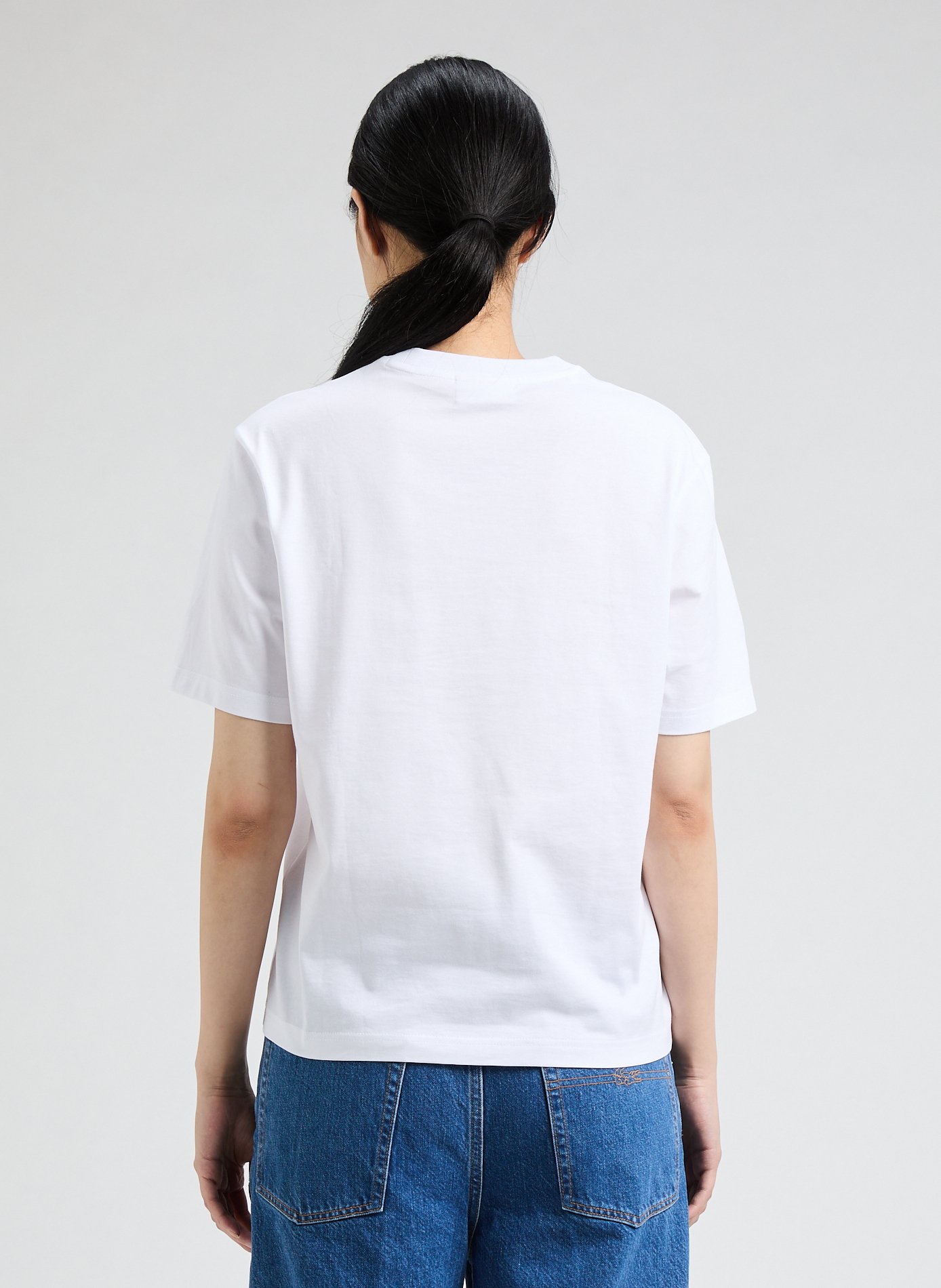 T-shirt en coton LACOSTE Blanc