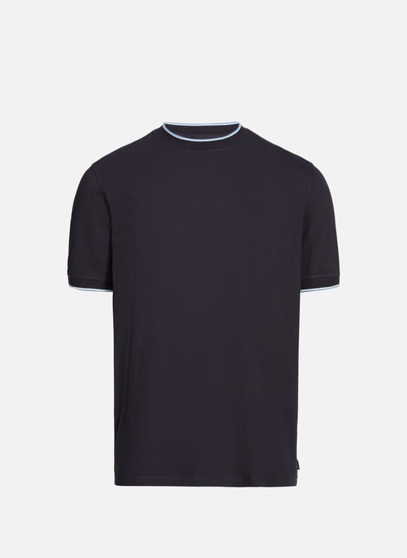 Cotton knit t-shirt Blue by PAUL SMITH PAUL SMITH Cotton knit t-shirt Blue