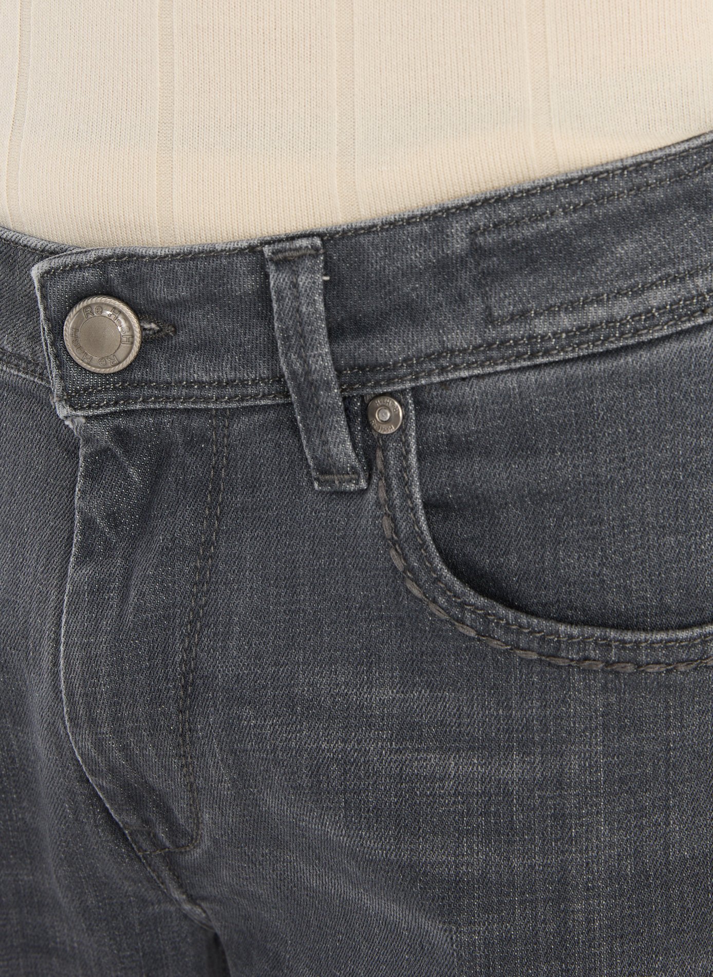 Rubens-Z straight leg jeans RE HASH Grey