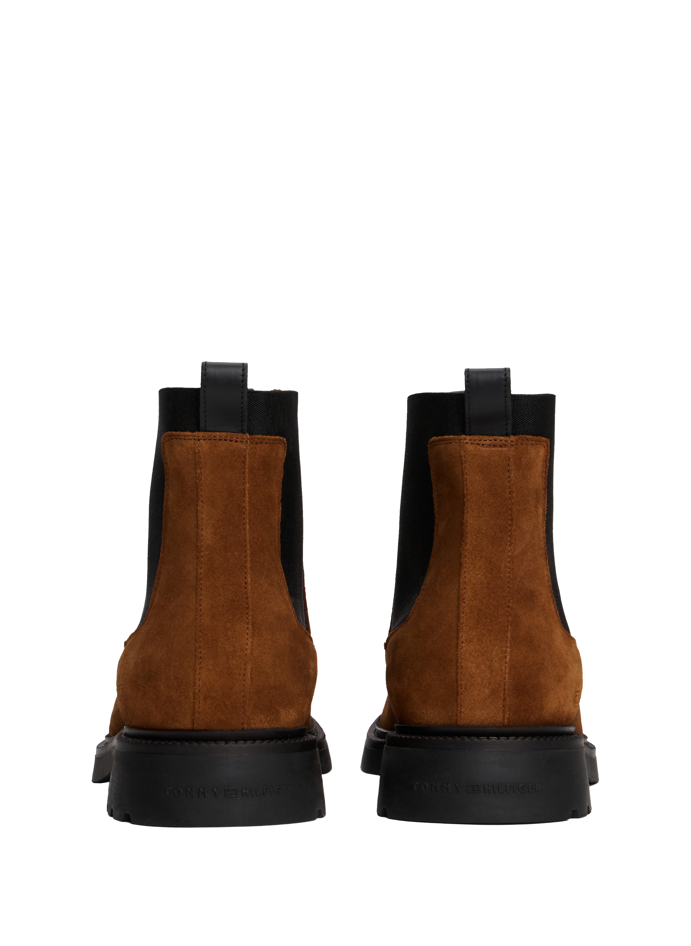 Chelsea Leather Boots TOMMY HILFIGER Brown