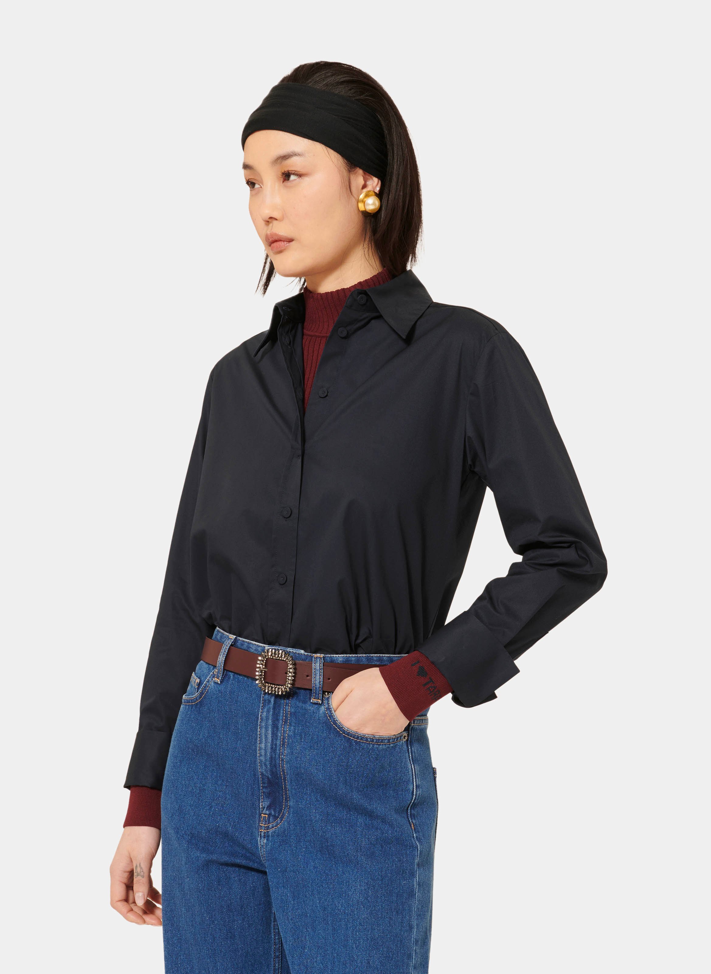 Chemise clarisse TARA JARMON Bleu