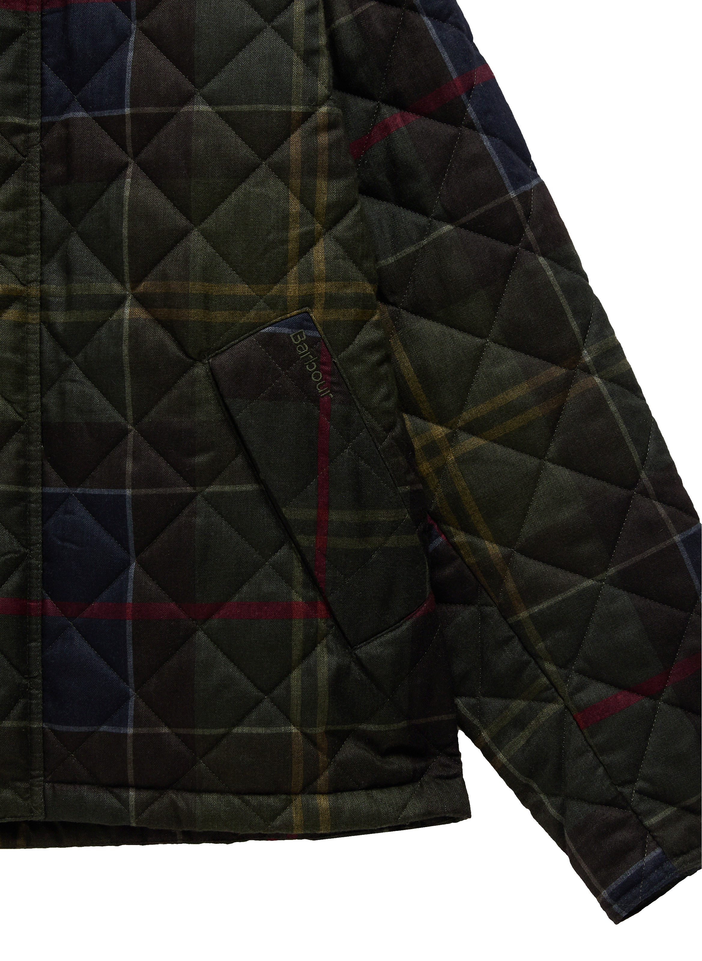 Veste matelassée Tartan BARBOUR Multicolore