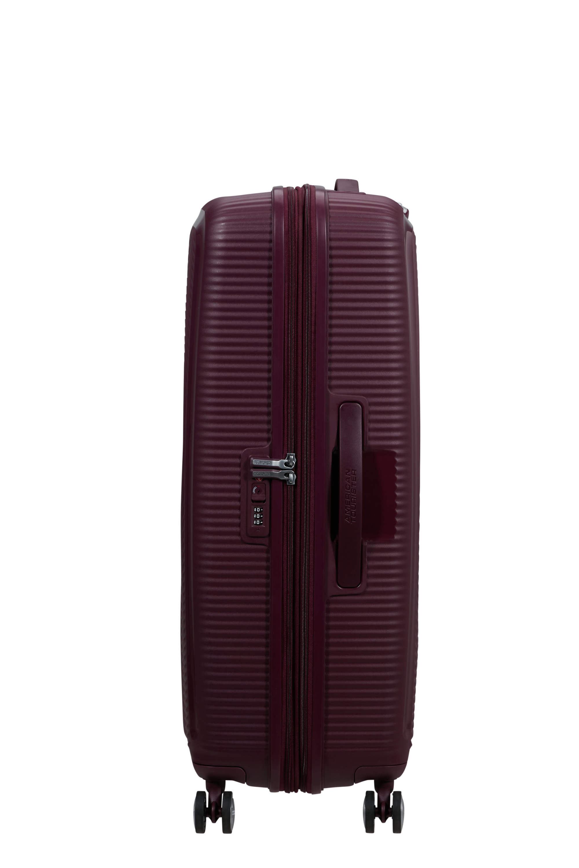 Soundbox valise 4 roues taille l Rouge