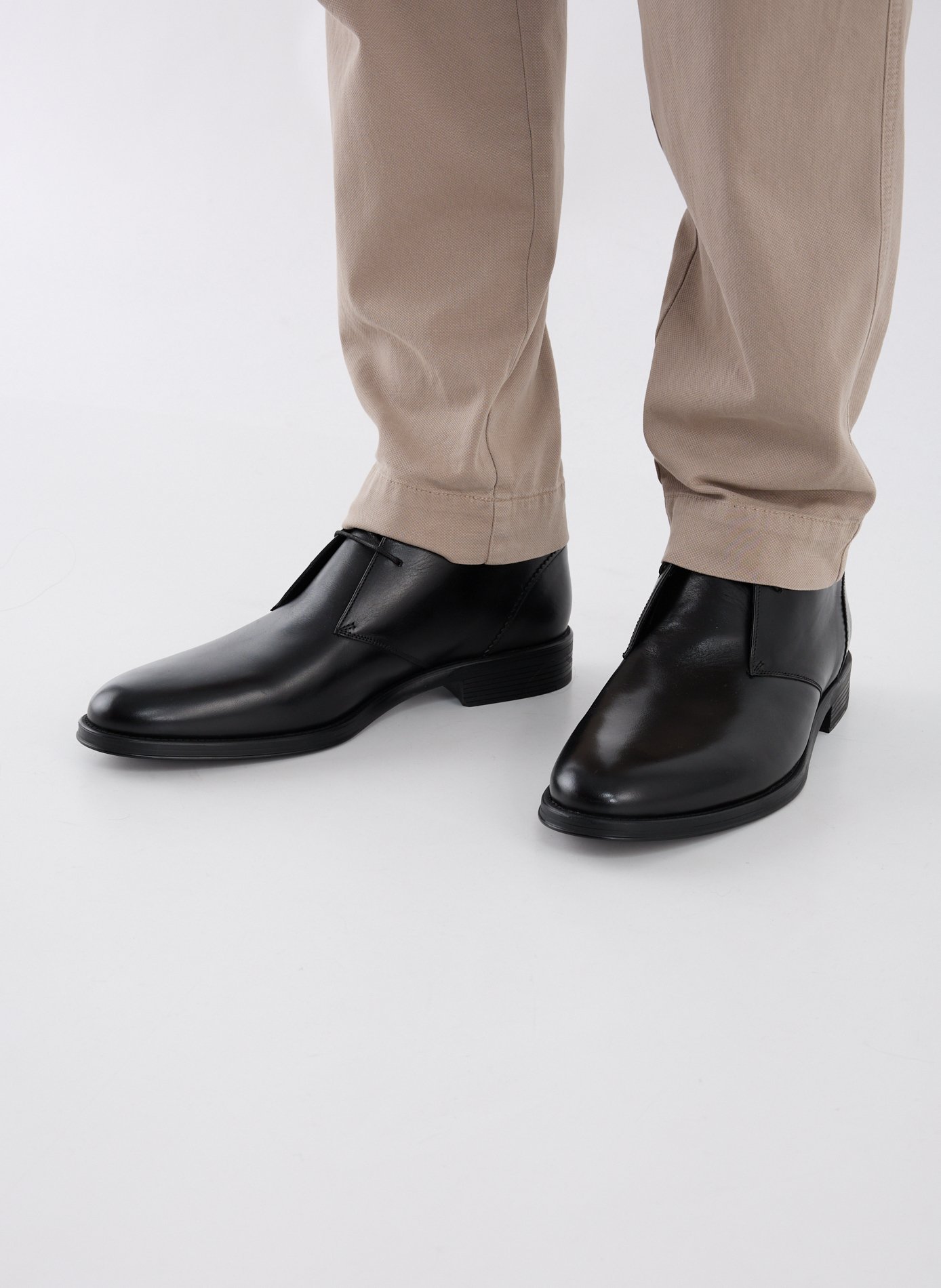 Leather ankle boots PAUL SMITH Black