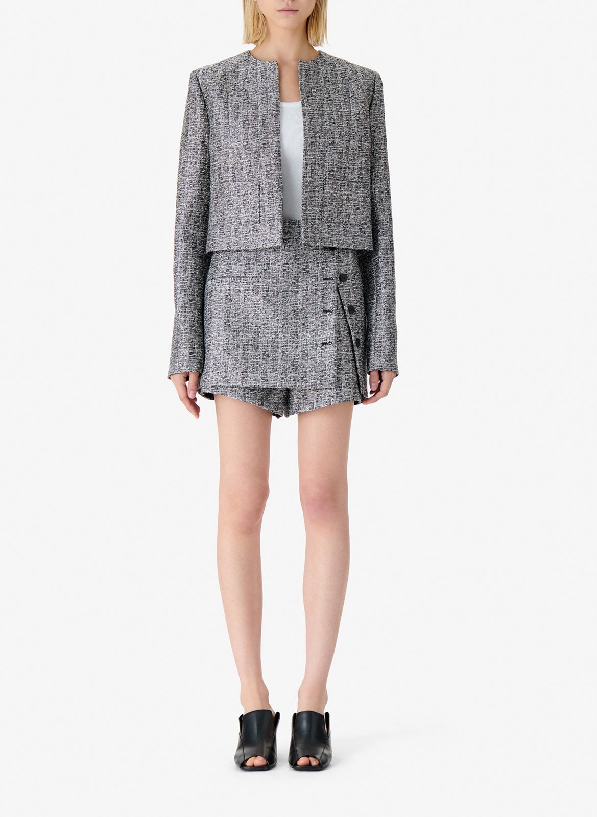 Veste col rond sanny IRO Noir