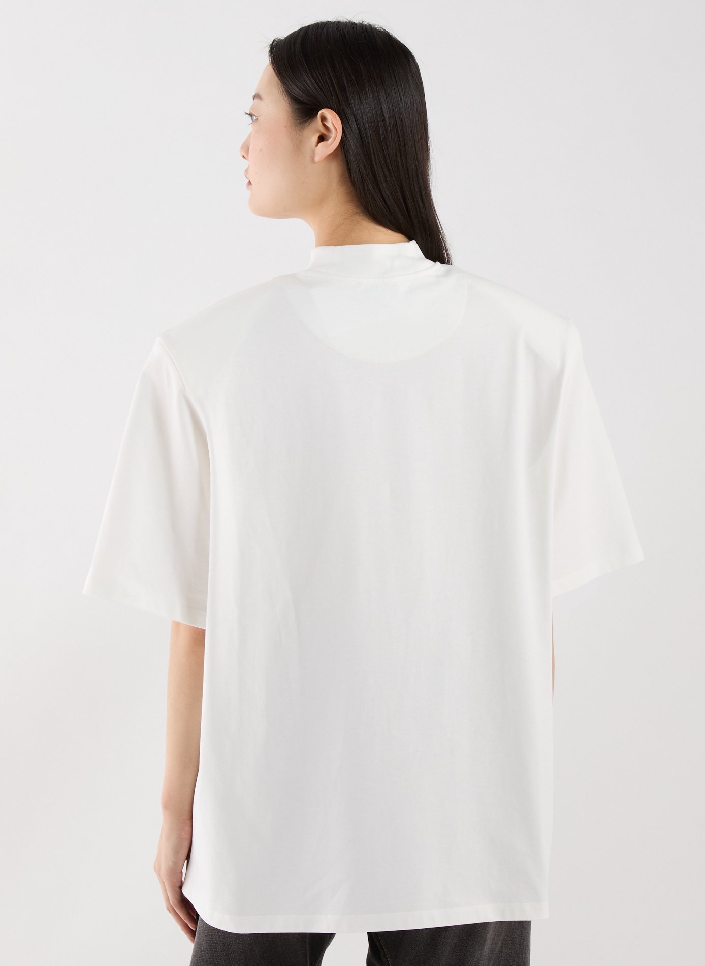 Classic Cotton T-Shirt THE ATTICO White