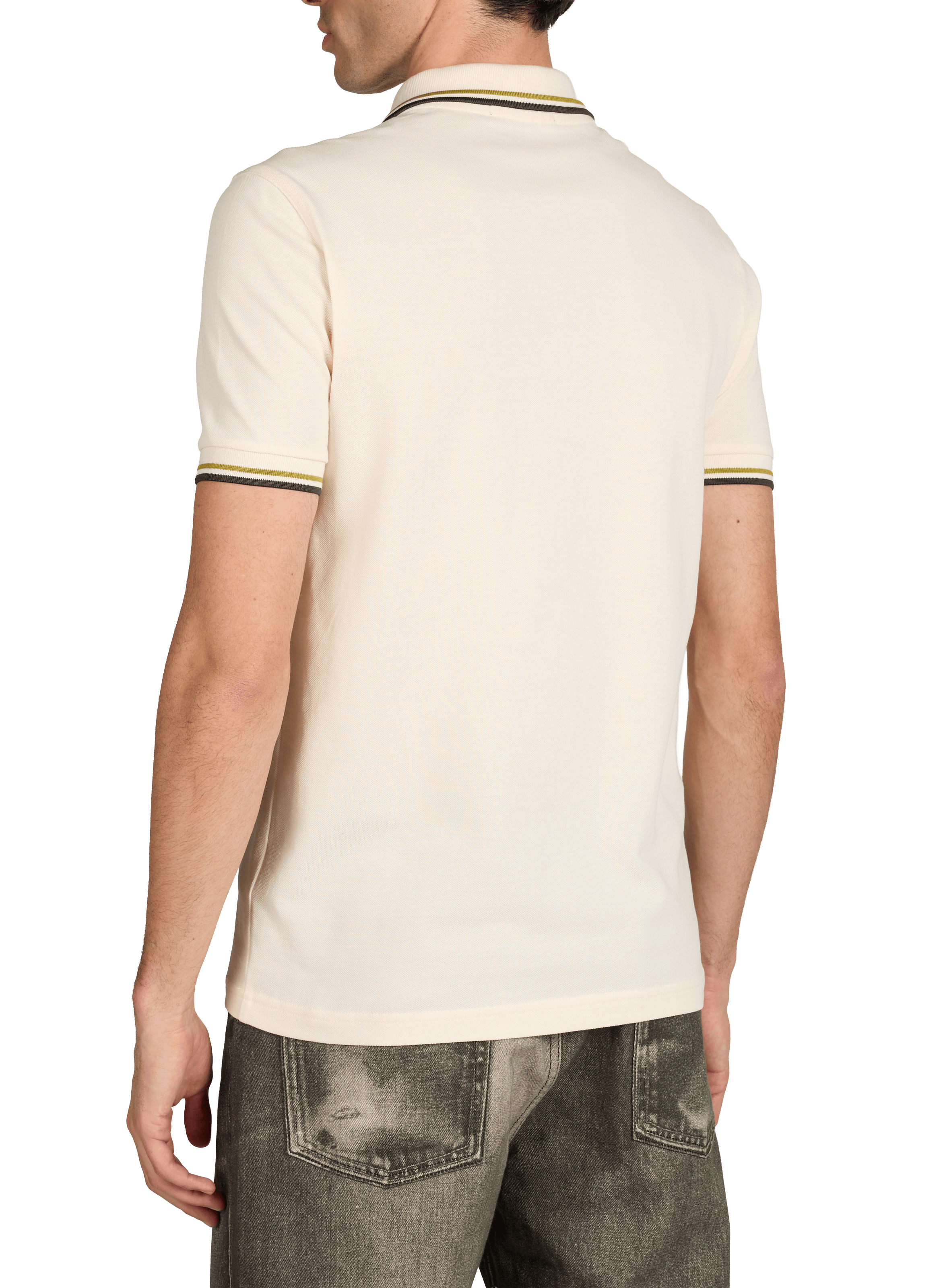 Cotton polo shirt FRED PERRY Beige