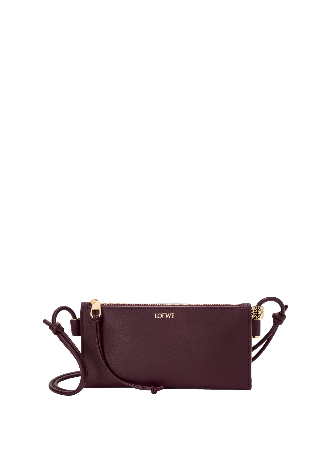 Pochette Joya en cuir de veau nappa LOEWE Rouge