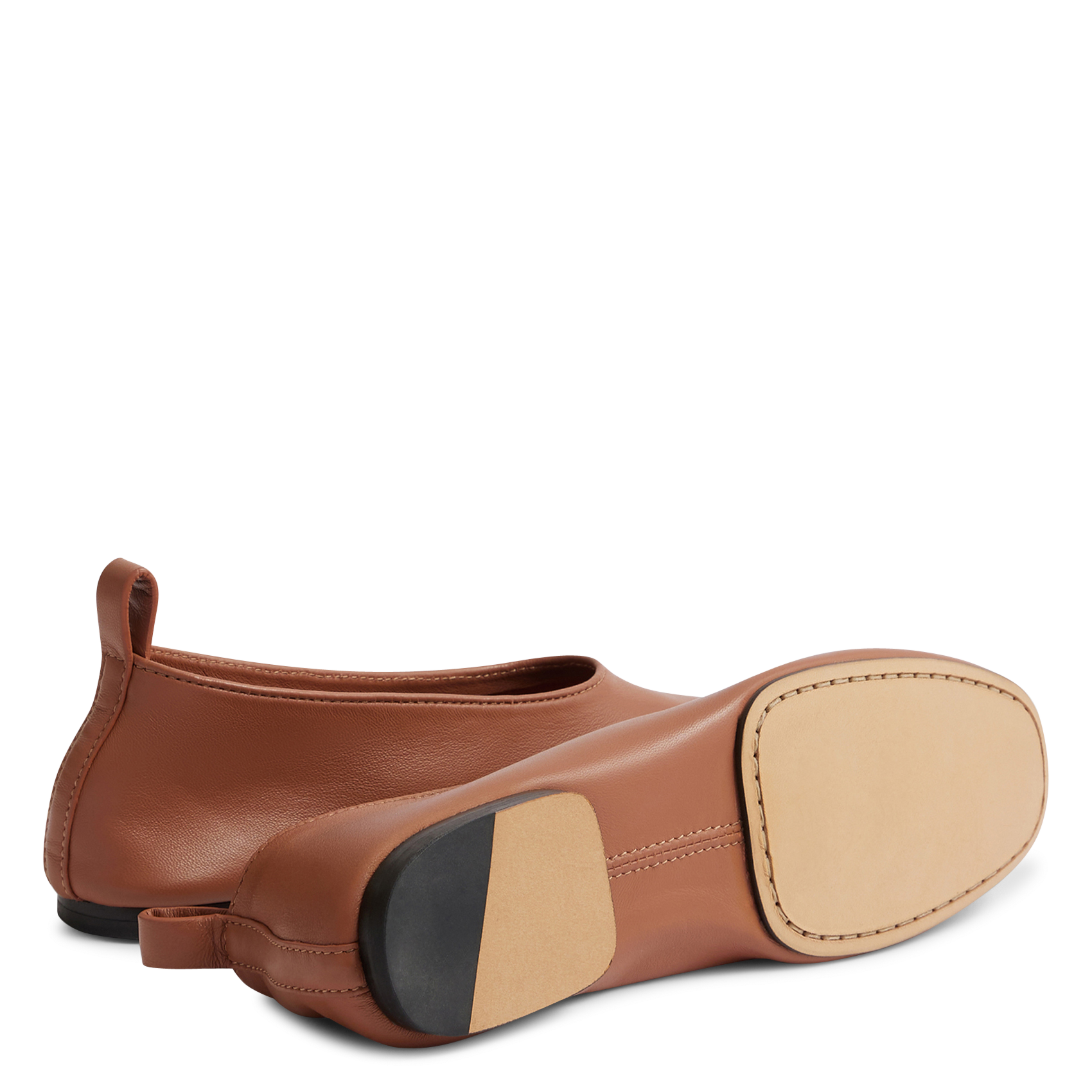 Ballerines en cuir bala SOEUR Rose