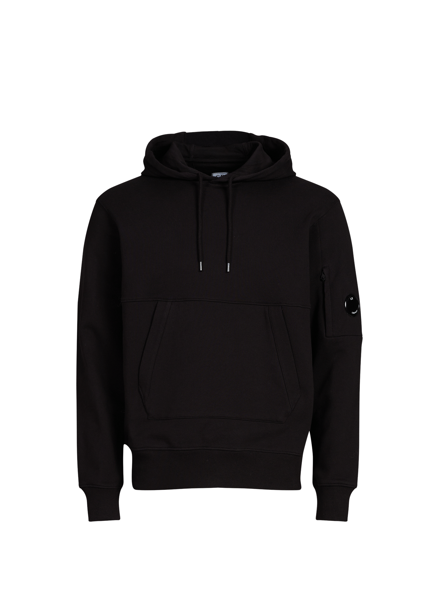 Sweatshirt à capuche en coton CP COMPANY Noir
