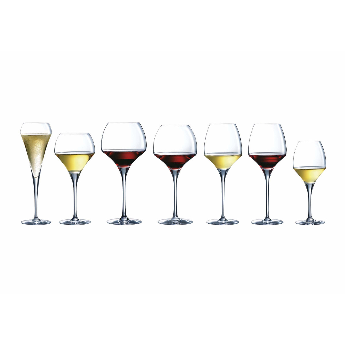 Open up - 6 verres à pied pro tasting 32 cl CHEF & SOMMELIER Transparent