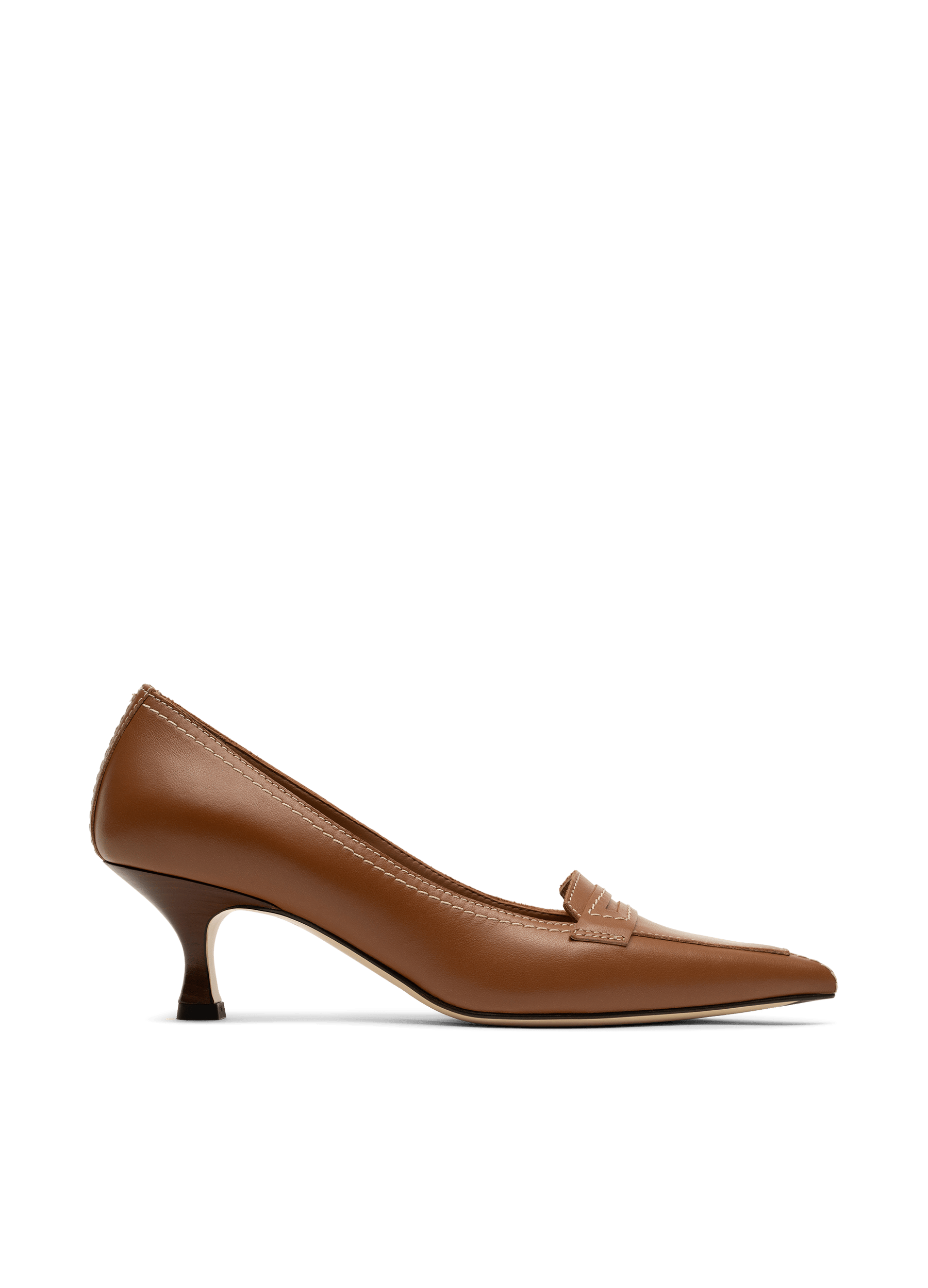 Mocassins moino en veau PARALLELE Marron