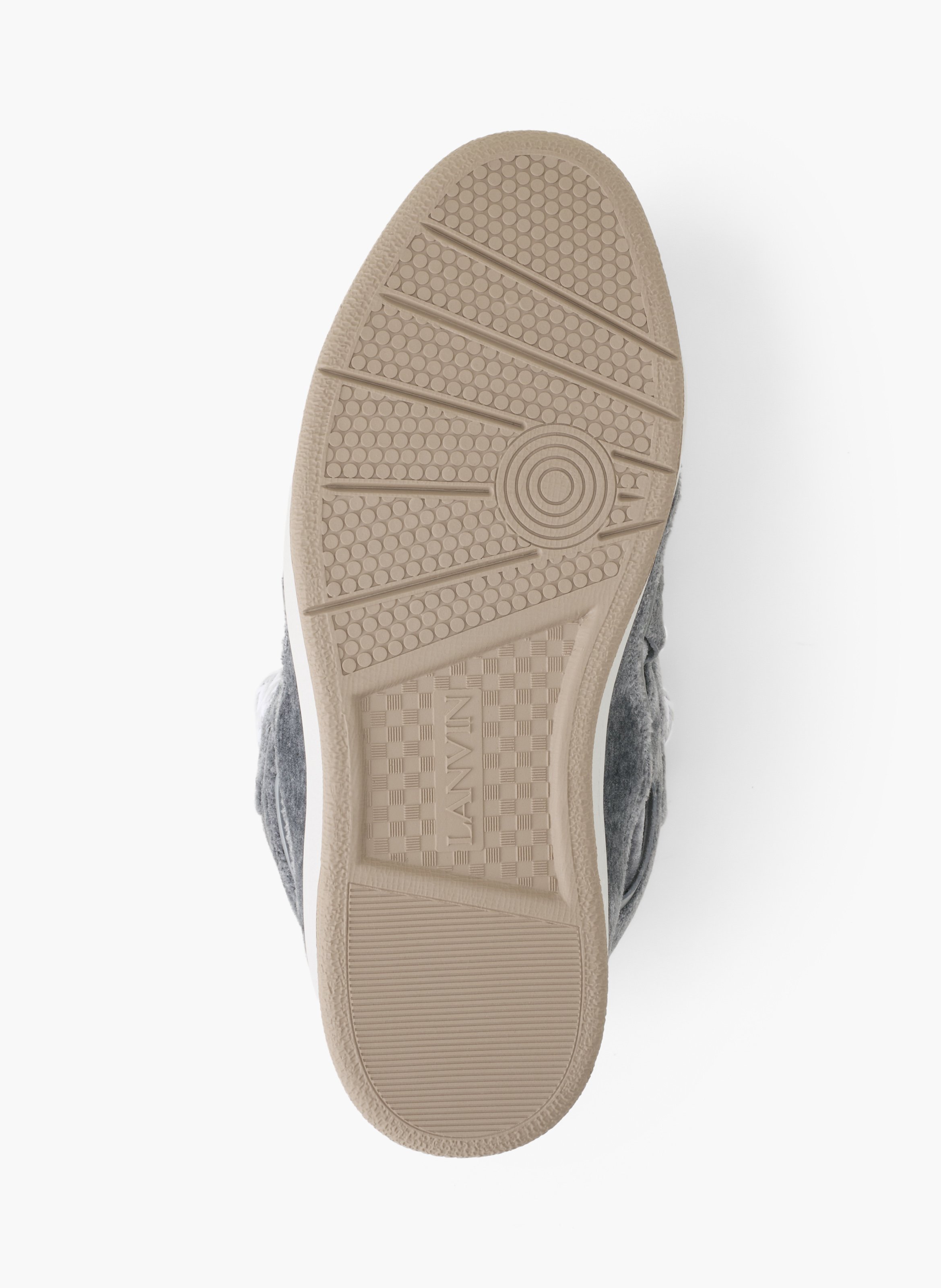 Sneakers curb en jersey LANVIN Gris
