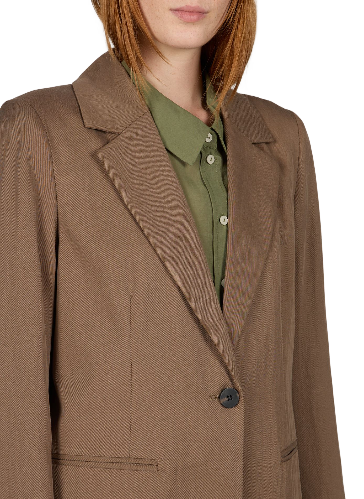 Straight cut Vialyna blazer VILA Brown