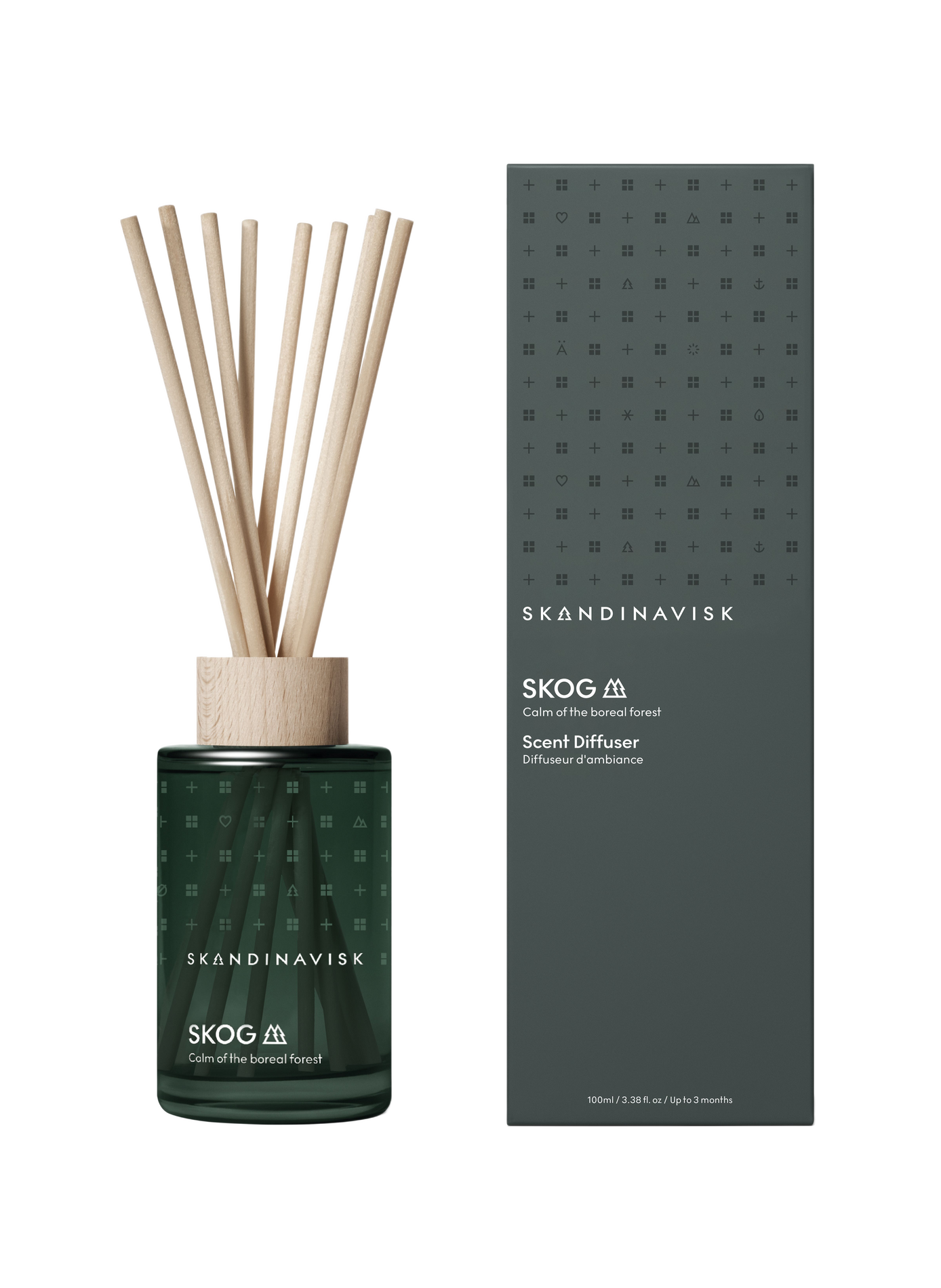 Diffuseur de parfum Skog 100ml SKANDINAVISK Vert