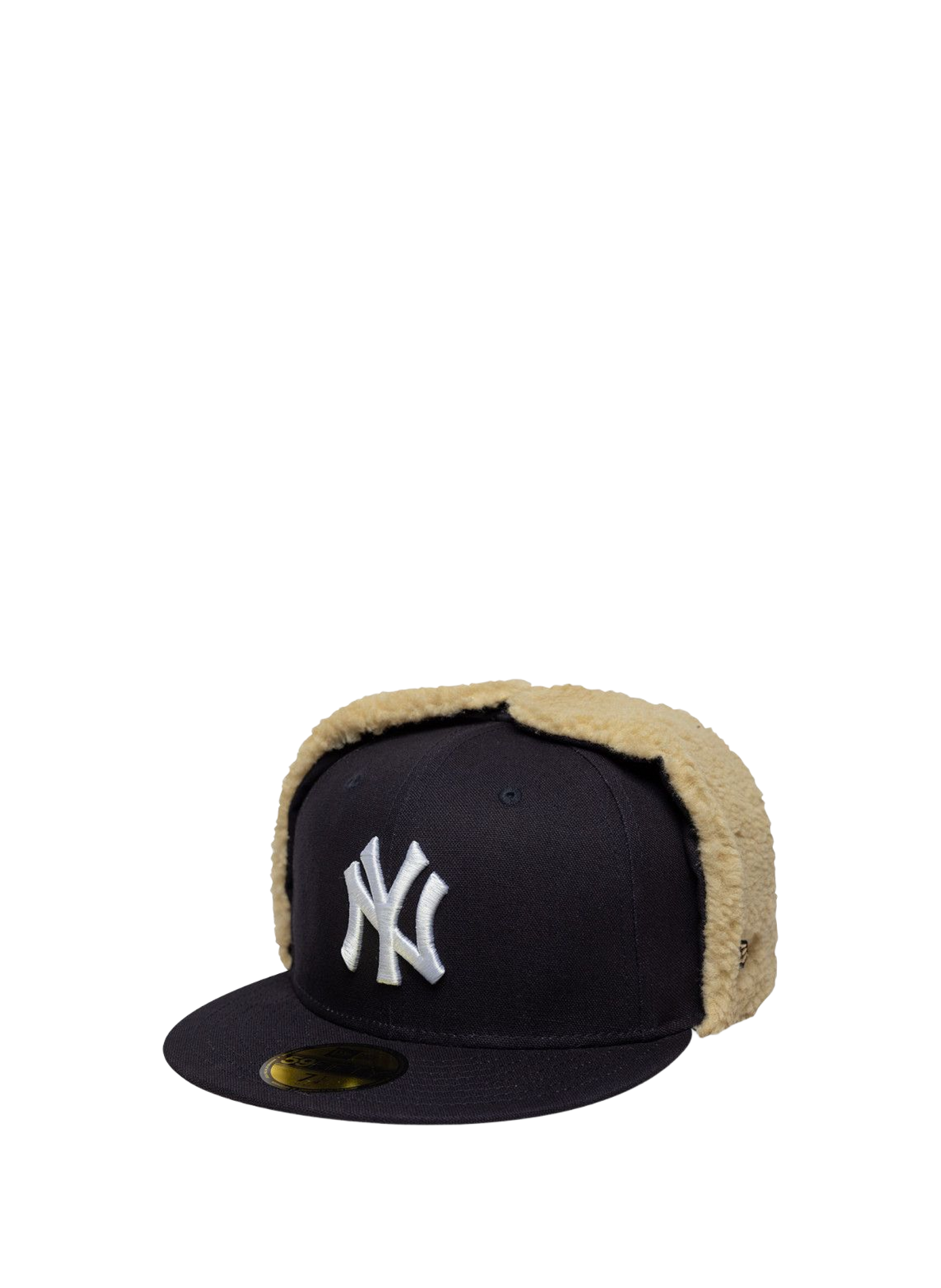 Baseballkappe mit gesticktem Logo aus Baumwolle NEW ERA Blau