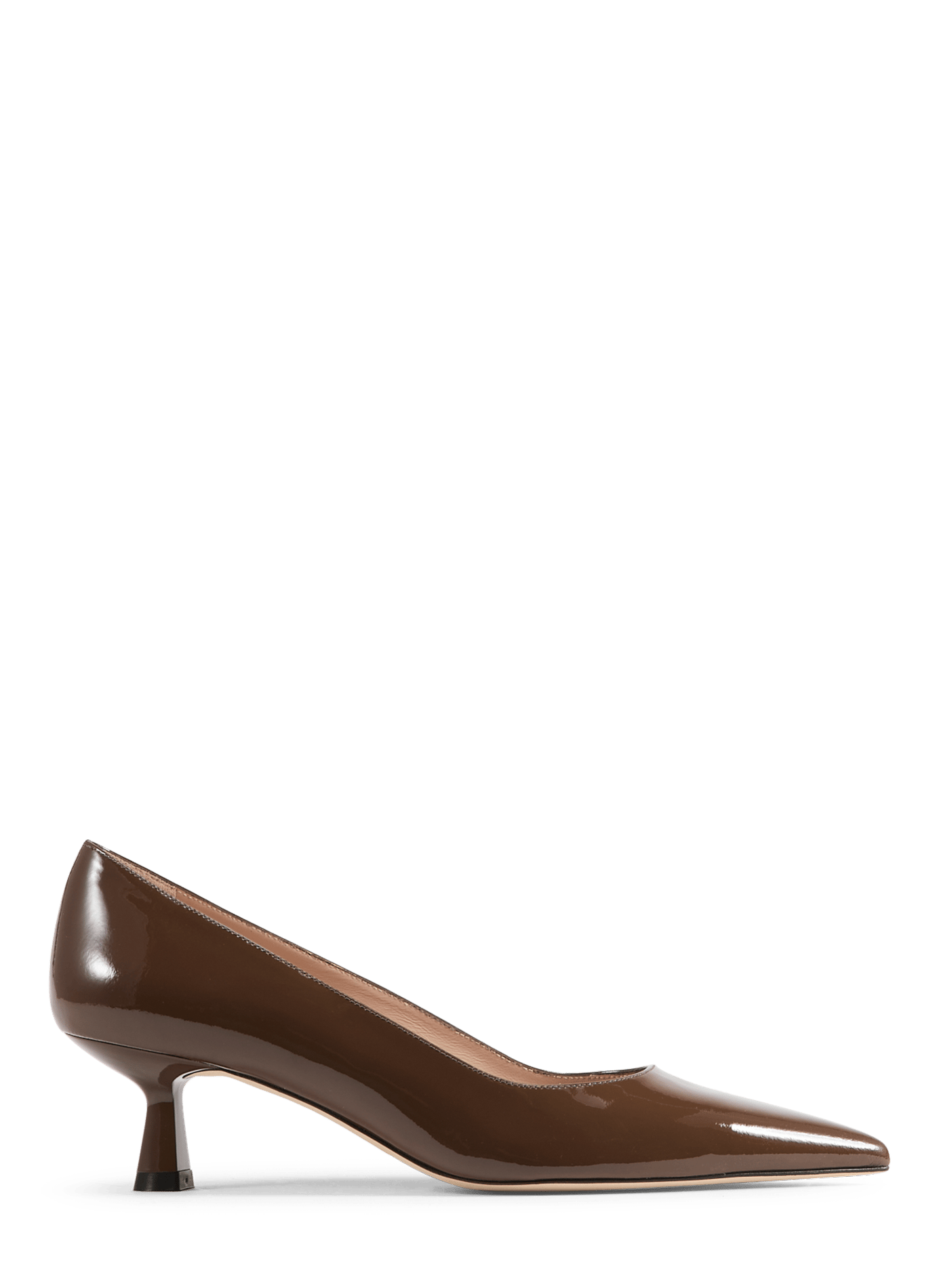 Patent leather heels STUART WEITZMAN Brown