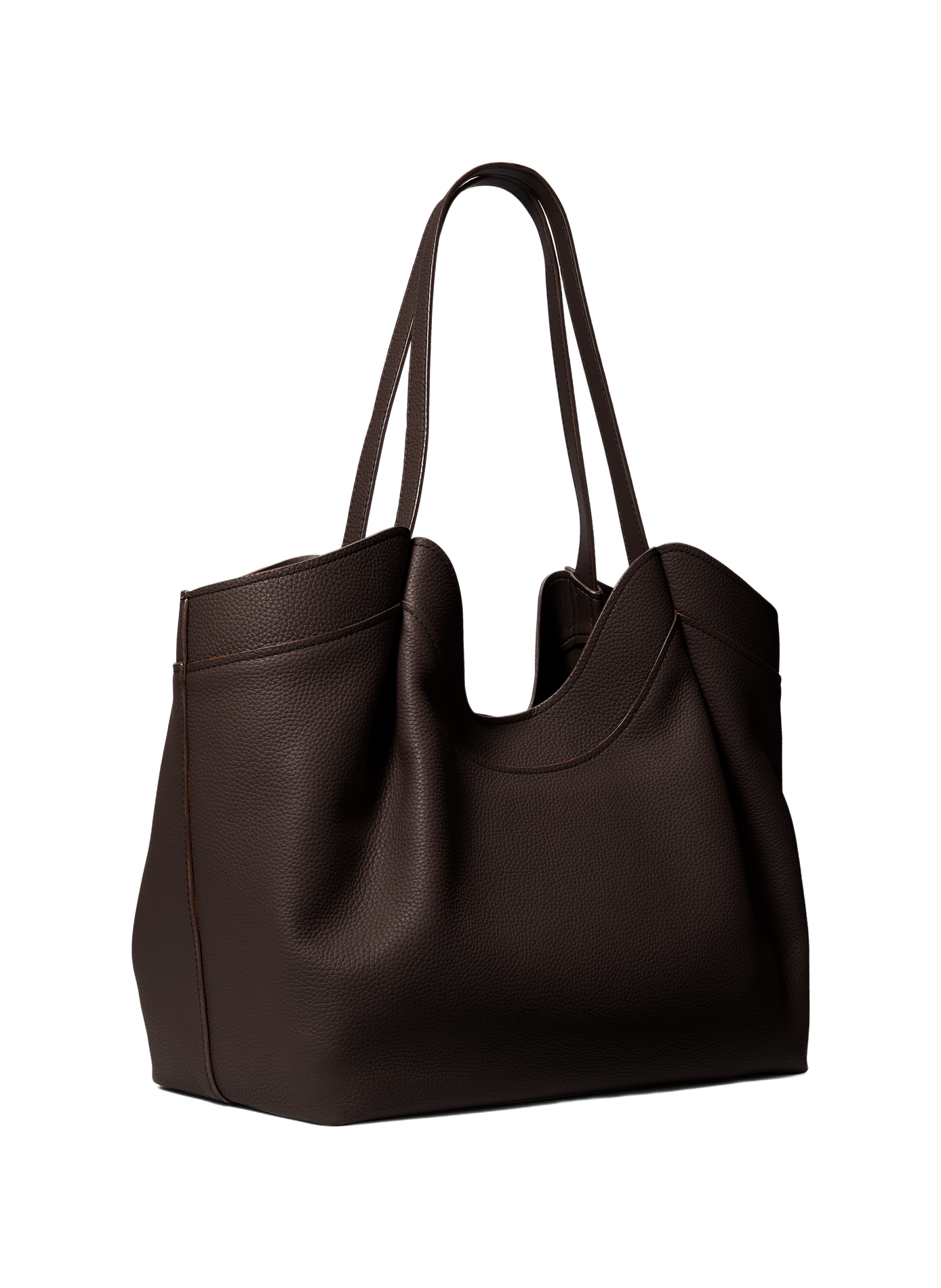 Leather shoulder bag MICHAEL KORS Brown