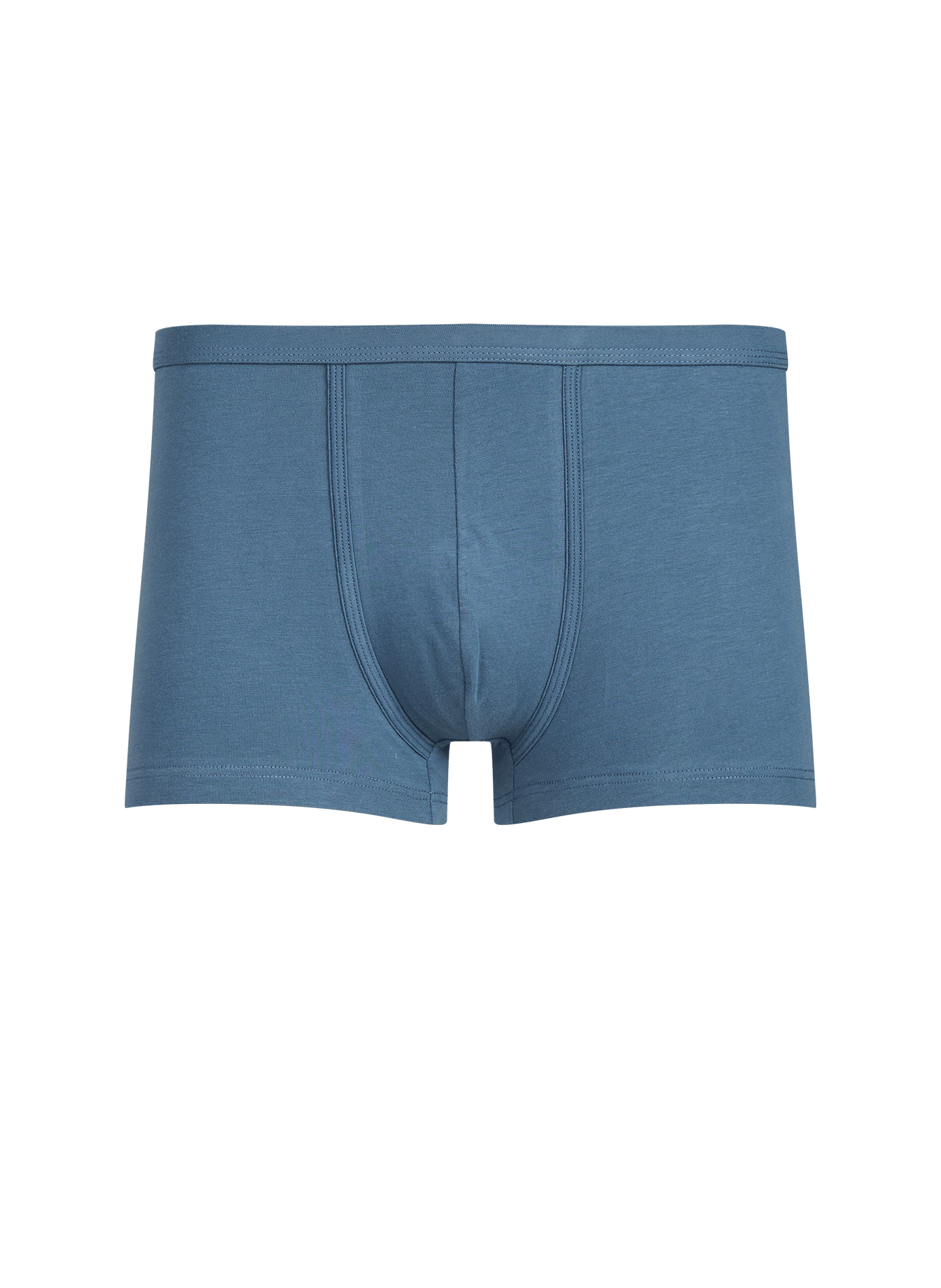 Plain straight-cut boxer shorts AU PRINTEMPS PARIS Blue