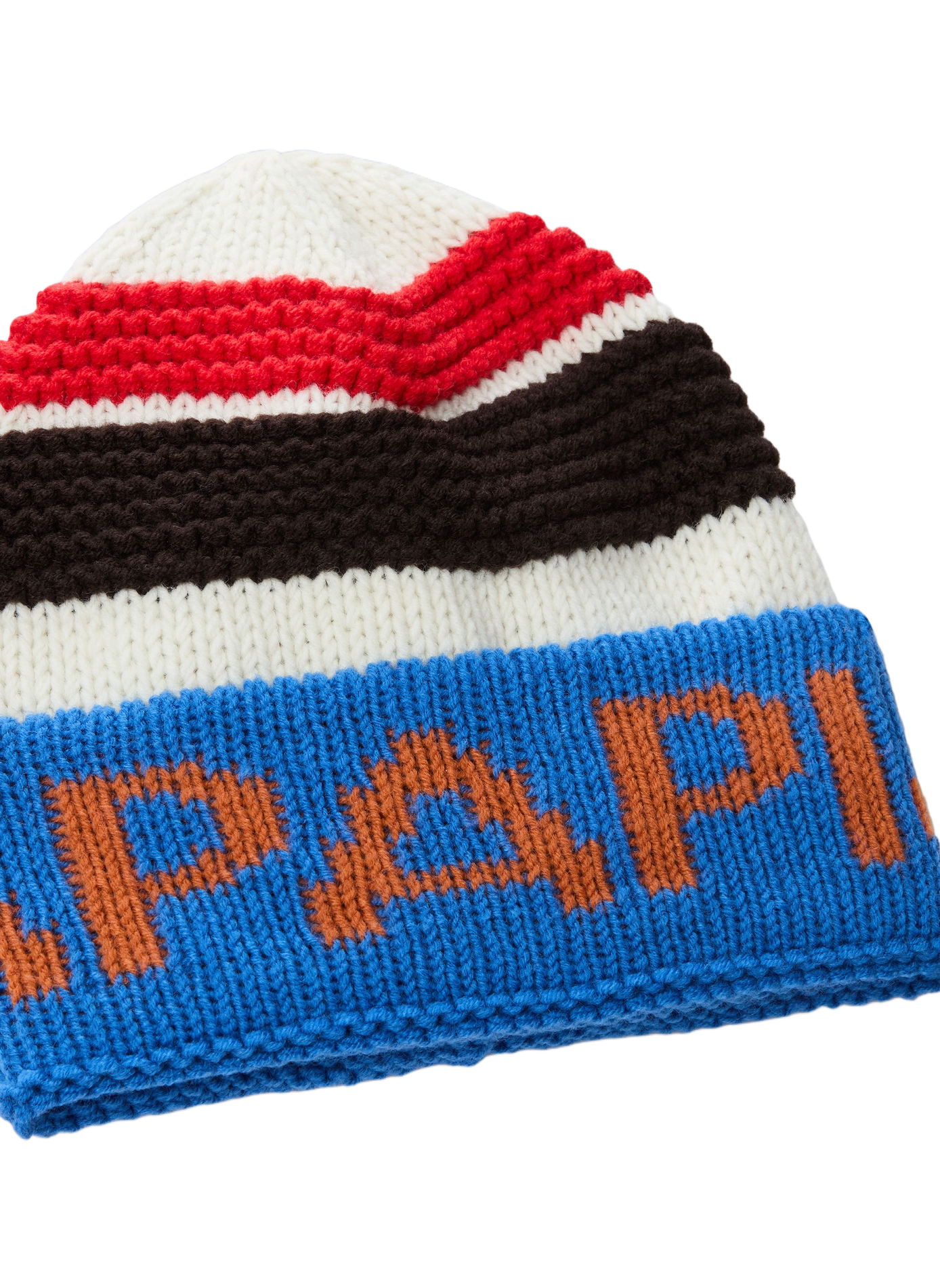Bonnet imprimé en laine mélangée NAPAPIJRI Beige