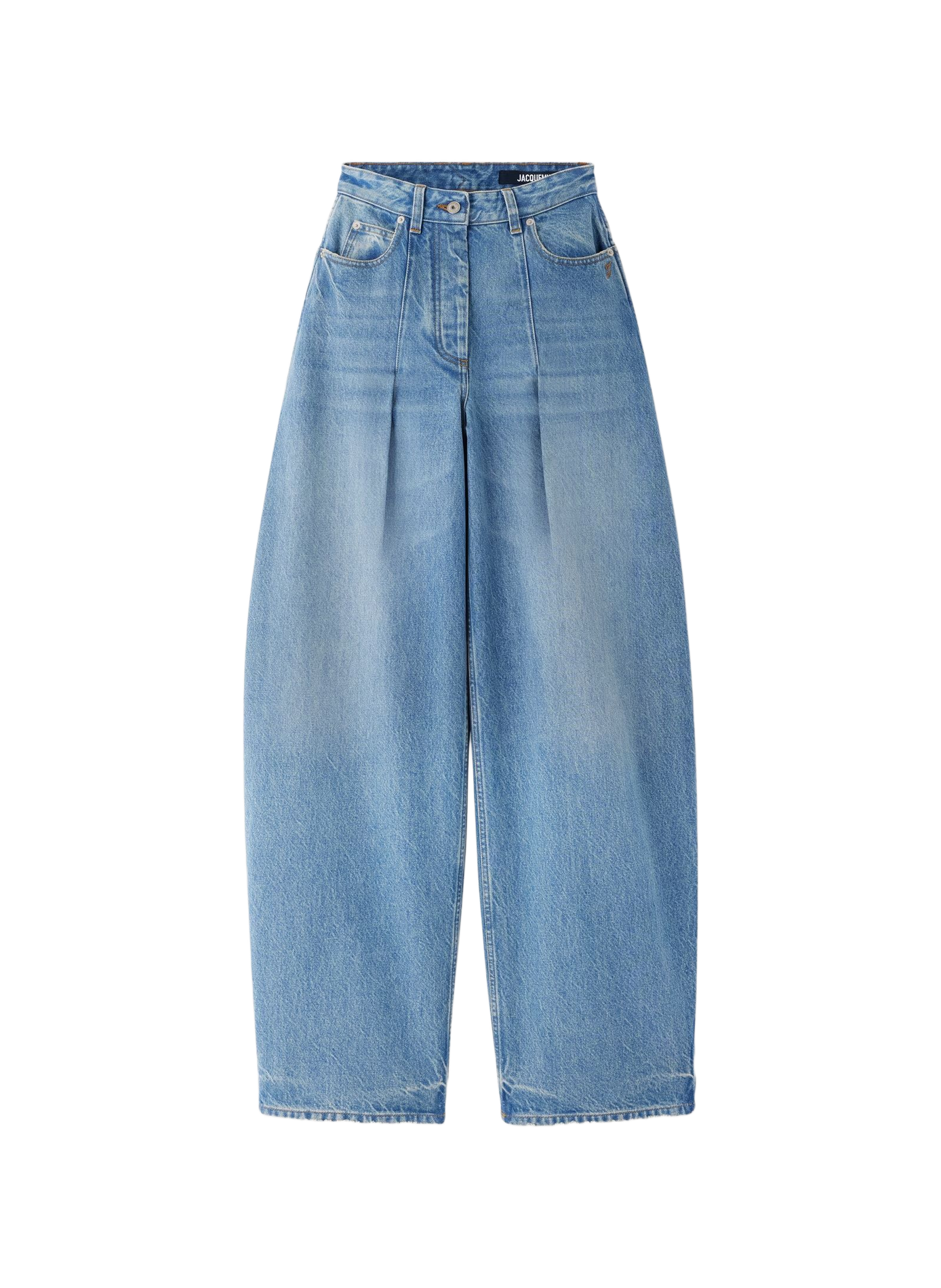 The cotton Ovalo de-Nîmes JACQUEMUS Blue