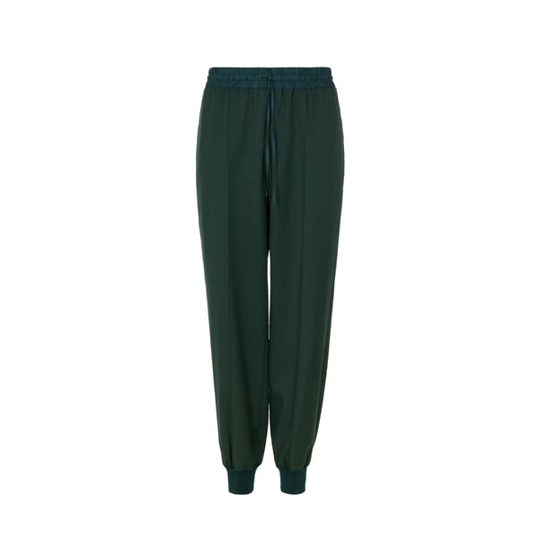 Pantalon de jogging en gabardine