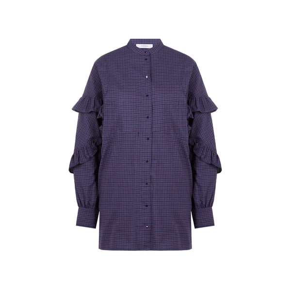 Robe Isaac à carreaux en flanelle de coton