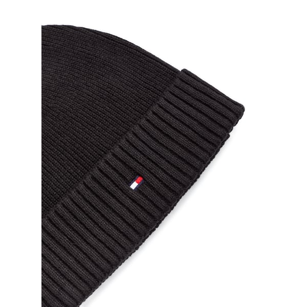 Bonnet en coton et cachemire