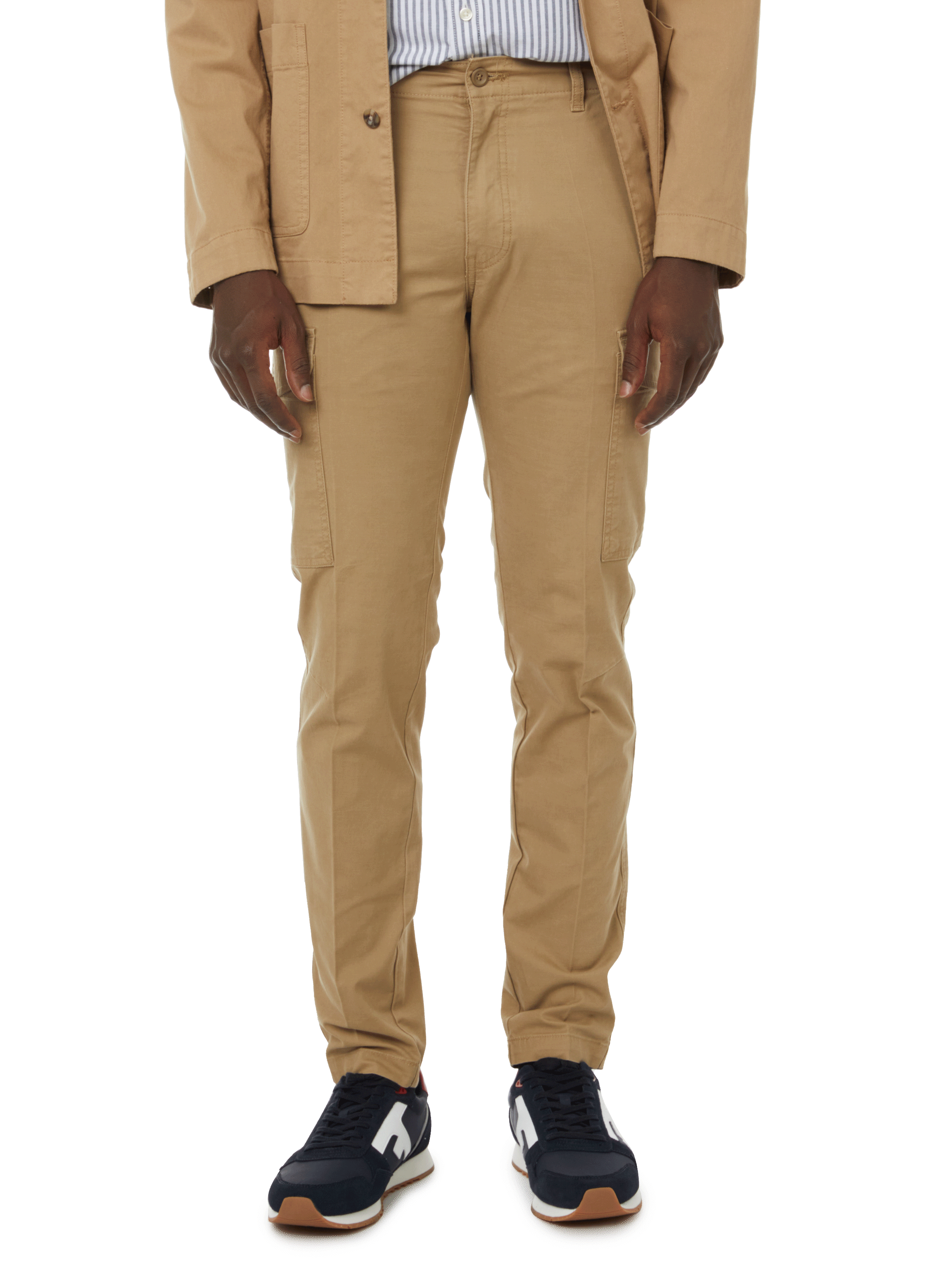 Dockers Men's Slim Fit Signature Khaki Lux Cotton Stretch Pants, Cloud, 28W  x 30L at Amazon Men's Clothing store