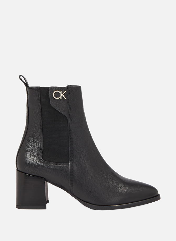 Leather ankle boots CALVIN KLEIN