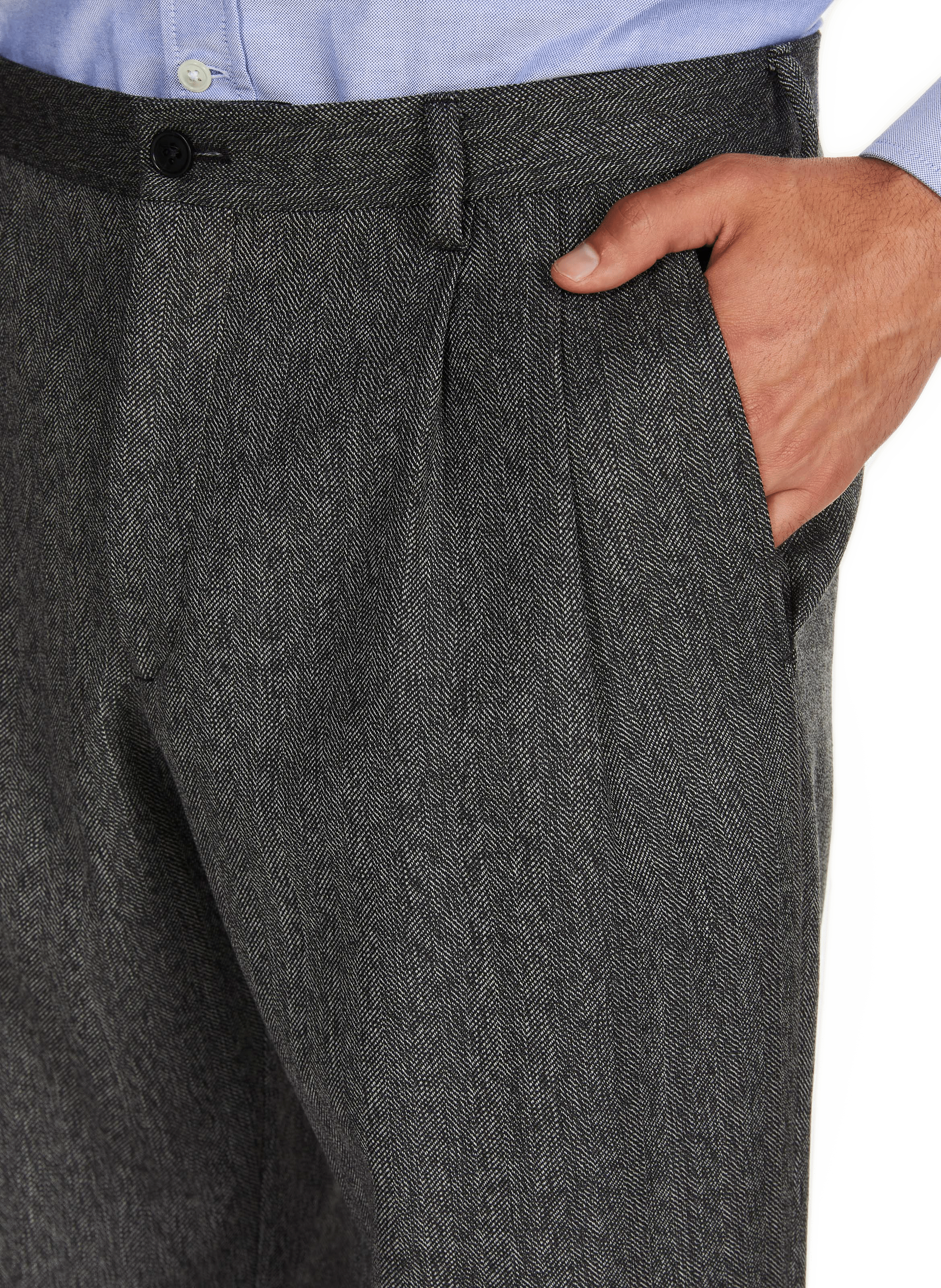 Pantalon Ering en laine  SAISON 1865 Gris